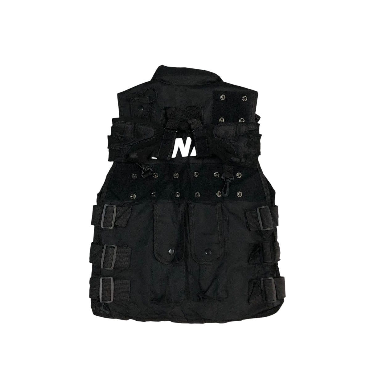 Japanese Brand VINTAGE UTILITY MULTI POCKET PARACHUTE DESIGN SWAT BIG LOGO Size US M / EU 48-50 / 2 - 2 Thumbnail