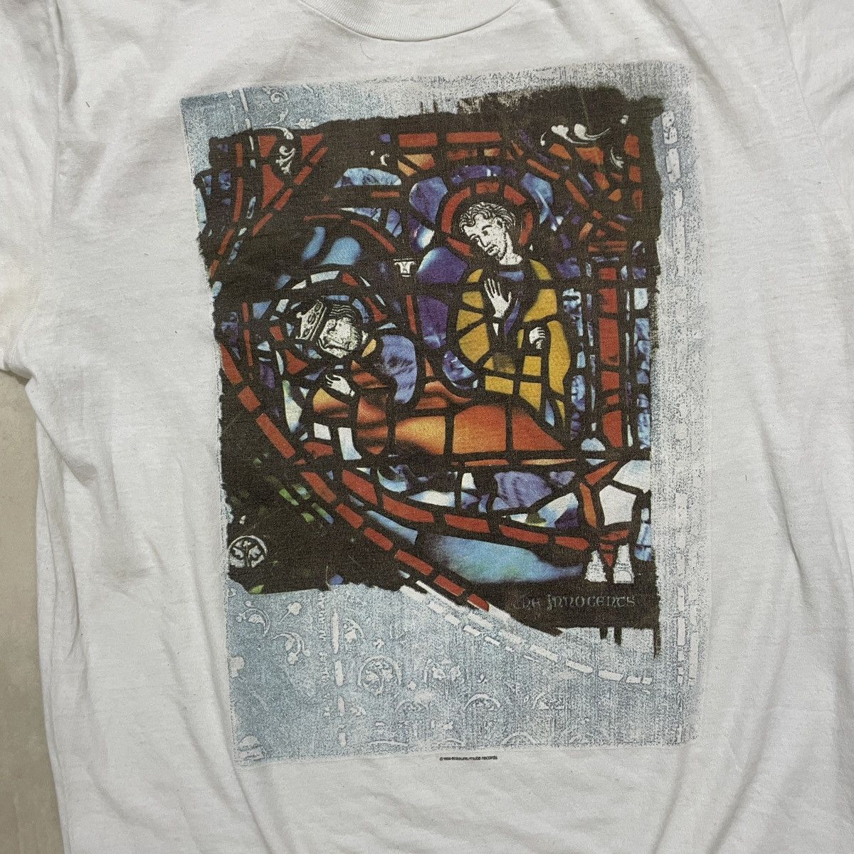Band Tees Erasure 1988 The innocents Tour tee Size US M / EU 48-50 / 2 - 3 Thumbnail