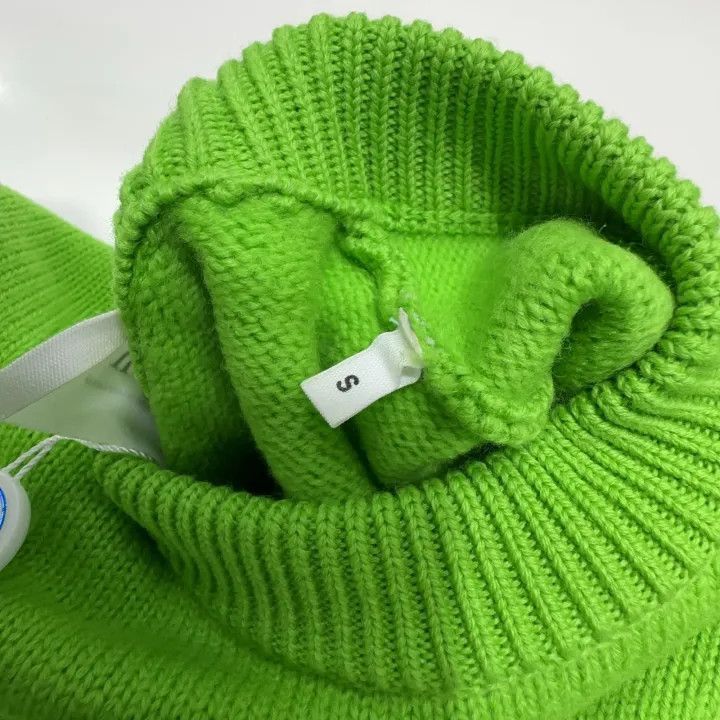 Other Ami Paris Love Logo Green Wool Sweater -2507 Size US S / EU 44-46 / 1 - 2 Thumbnail