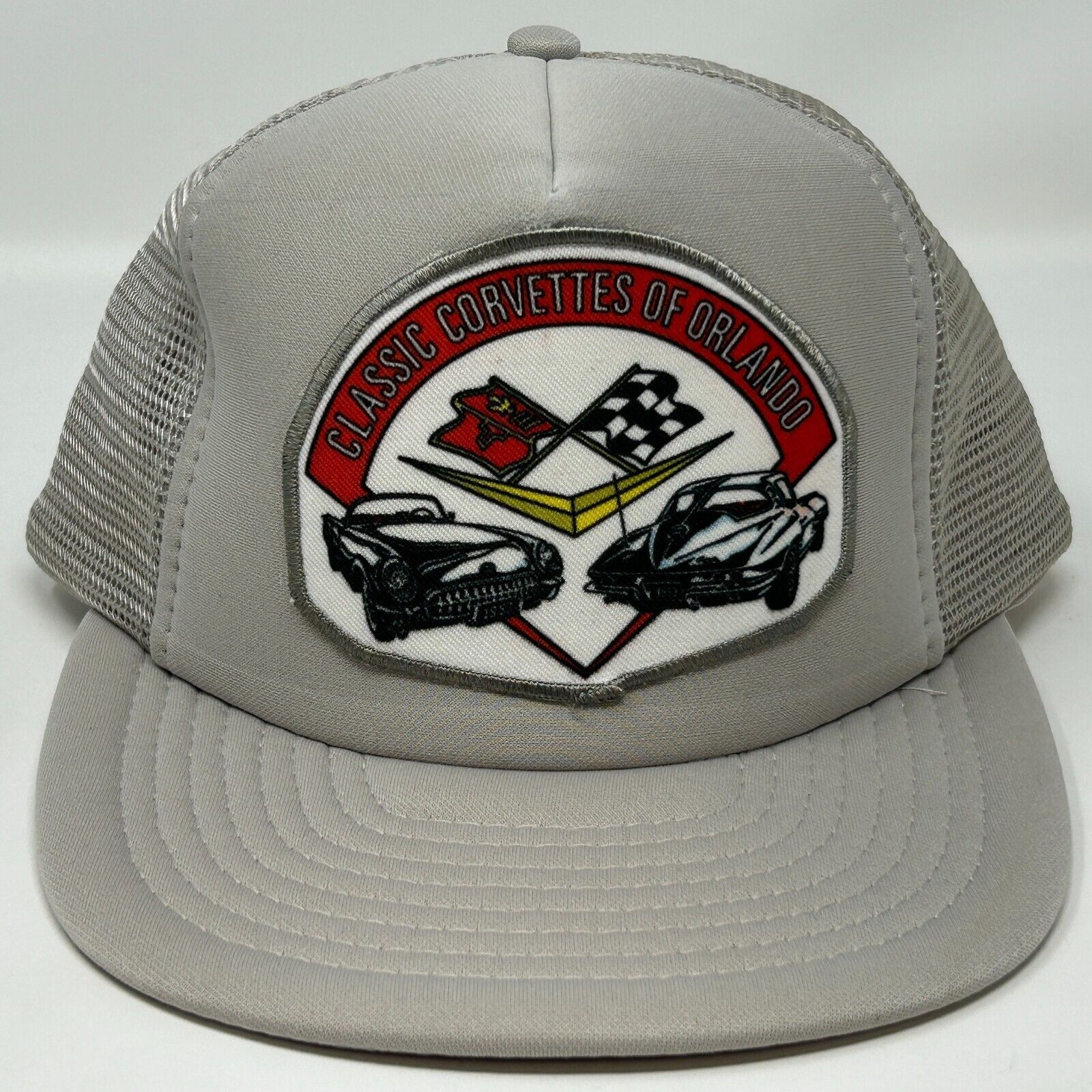 Vintage Vintage 80s Classic Corvettes of Orlando Trucker Hat Cap Size ONE SIZE - 1 Thumbnail