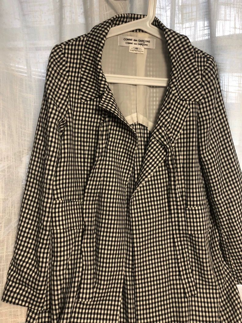 Comme des Garcons Comme Des Garcons Checked windbreaker coat Size XS / US 0-2 / IT 36-38 - 5 Thumbnail