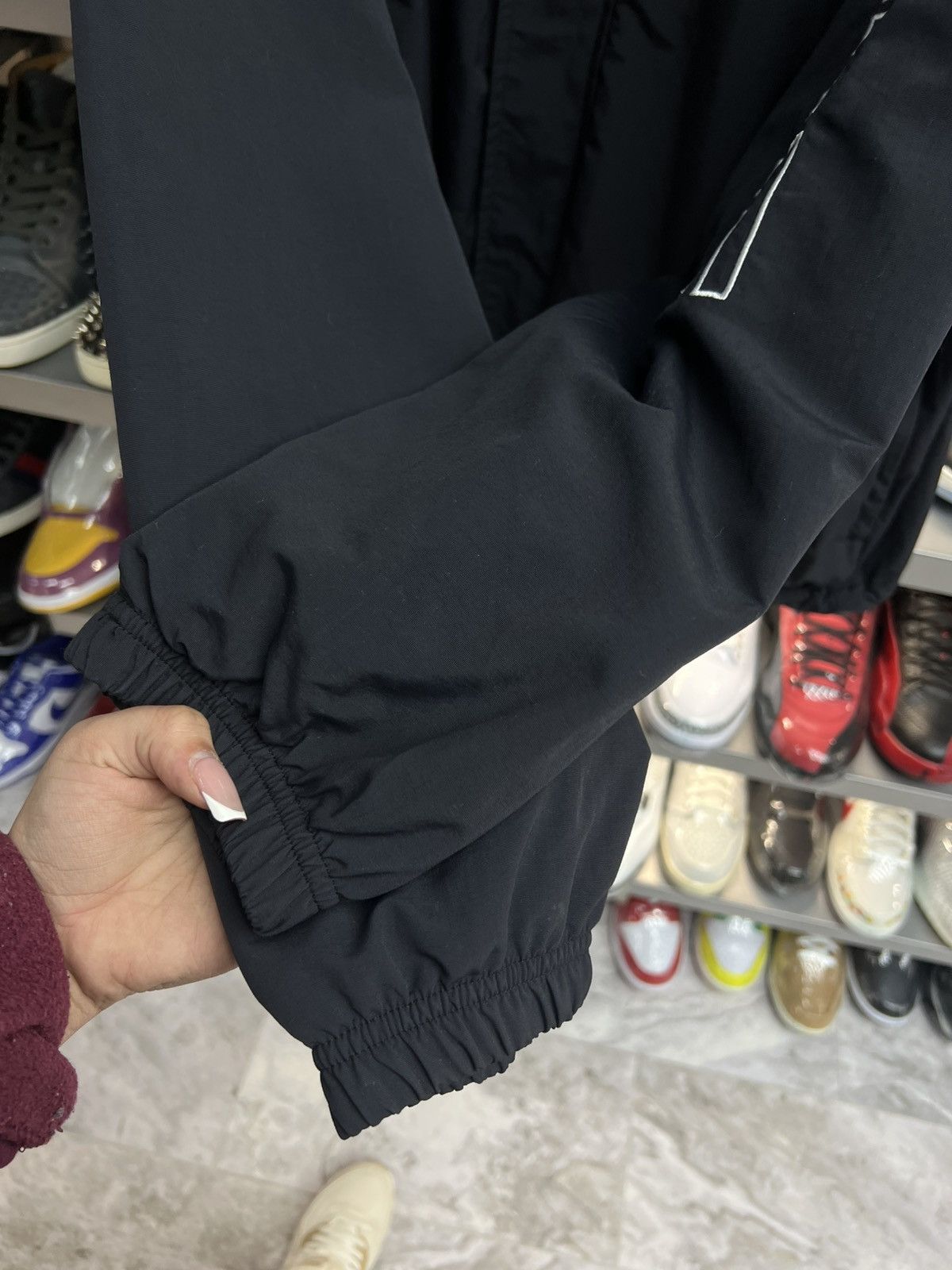 Supreme Supreme Spellout Embroidered Track Jacket Size US XL / EU 56 / 4 - 11 Thumbnail