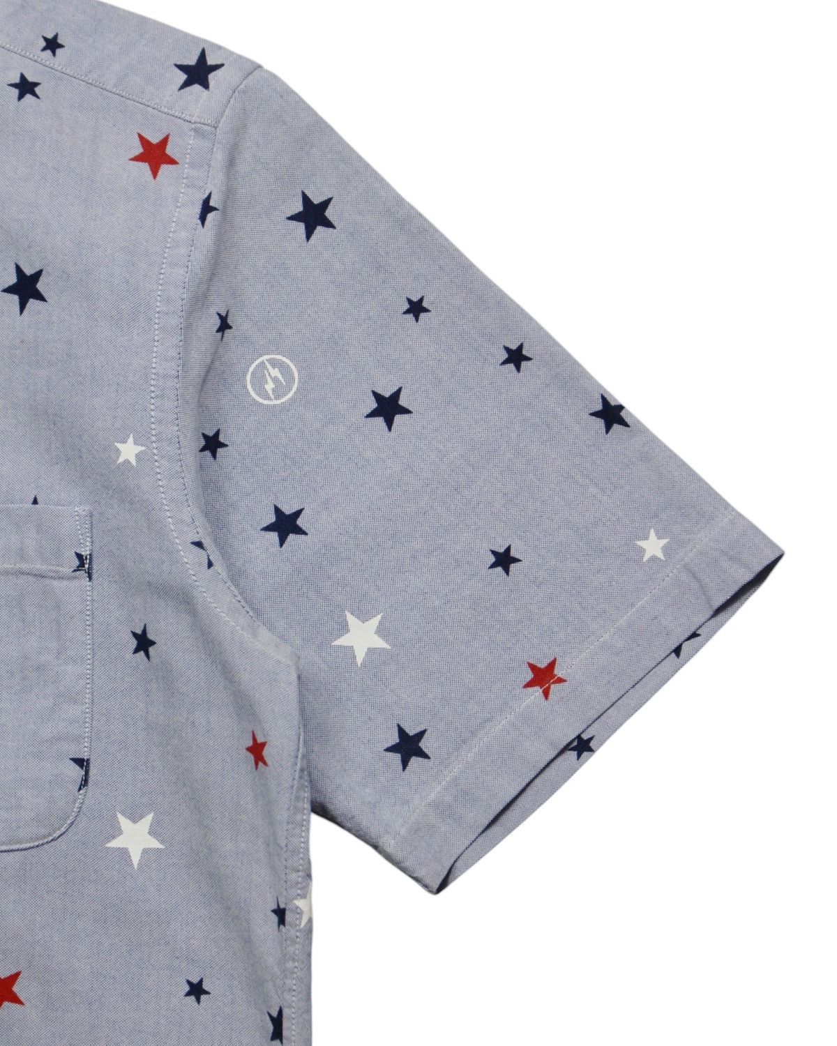 Fragment Design × Hiroshi Fujiwara × Japanese Brand SS2011 FRAGMENT DESIGN OXFORD STAR PATTERN B.D UNIFORM SHIRT Size US M / EU 48-50 / 2 - 3 Thumbnail
