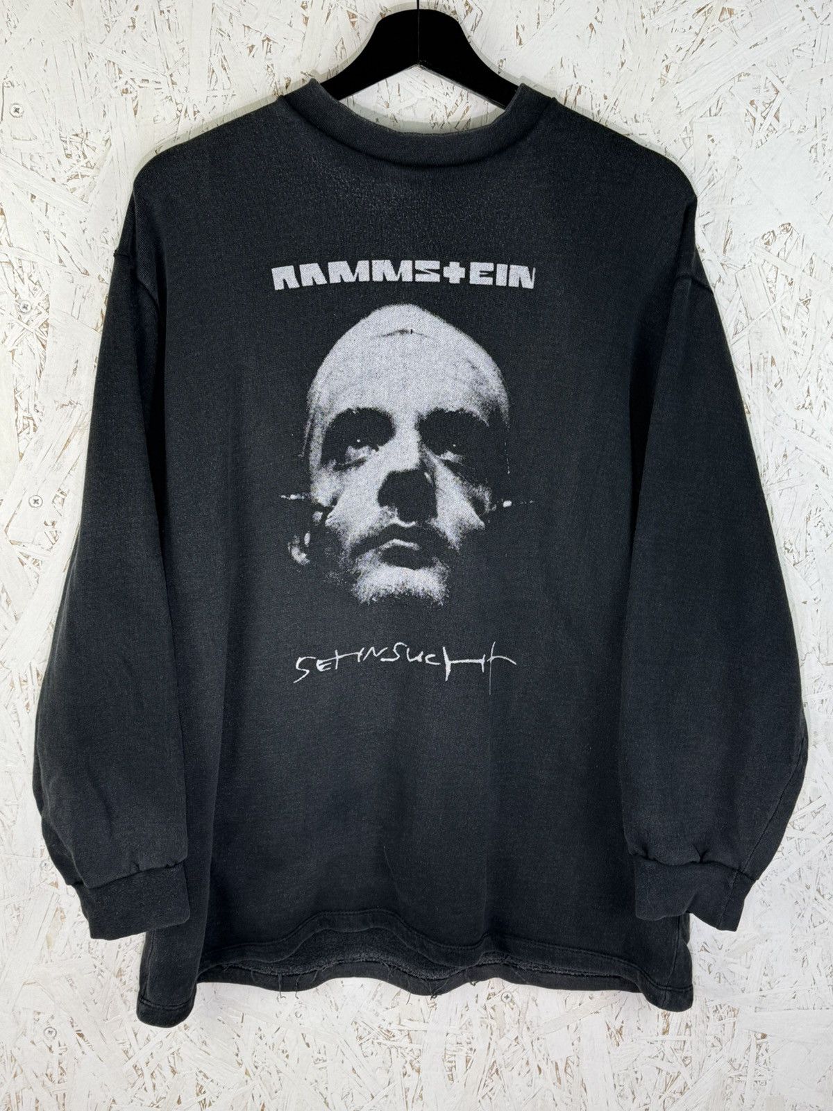 Band Tees 90s Vintage Rammstein Sehnsucht Metal Band Sweatshirt ~M Size US M / EU 48-50 / 2 - 1 Thumbnail