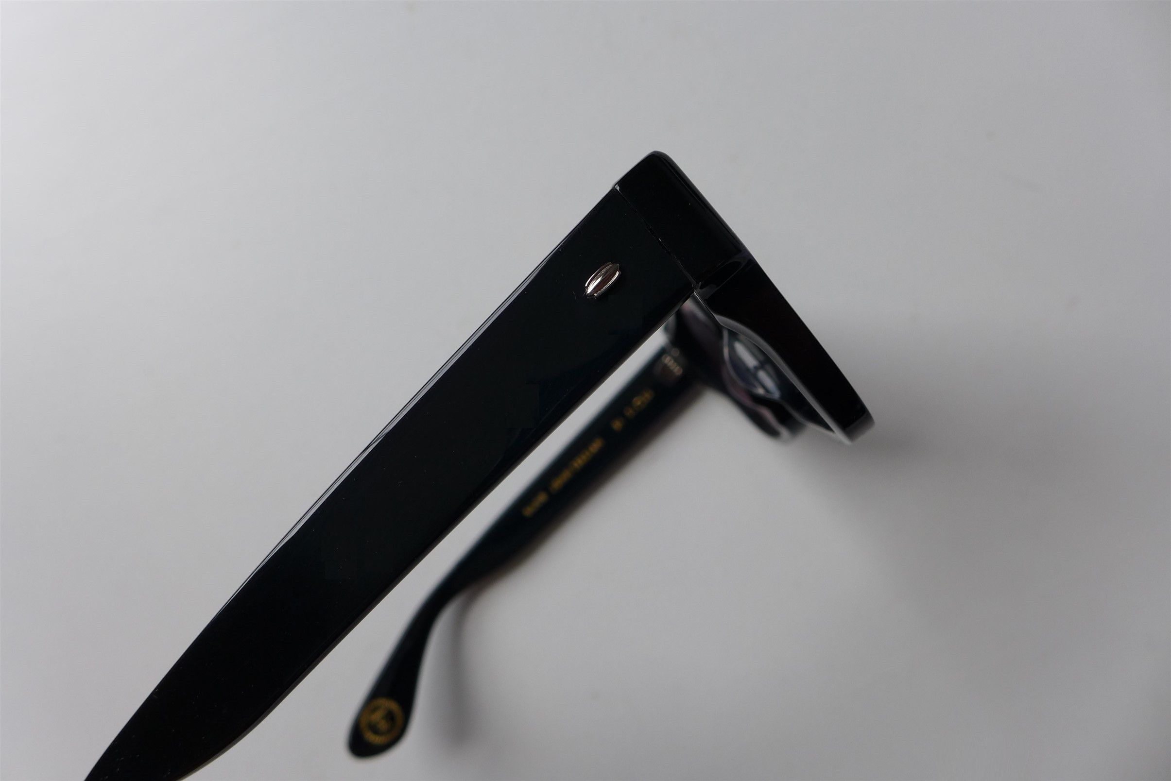 Garrett Leight GLCO x John Terzian Sunglasses -- Black Acetate Size ONE SIZE - 11 Thumbnail