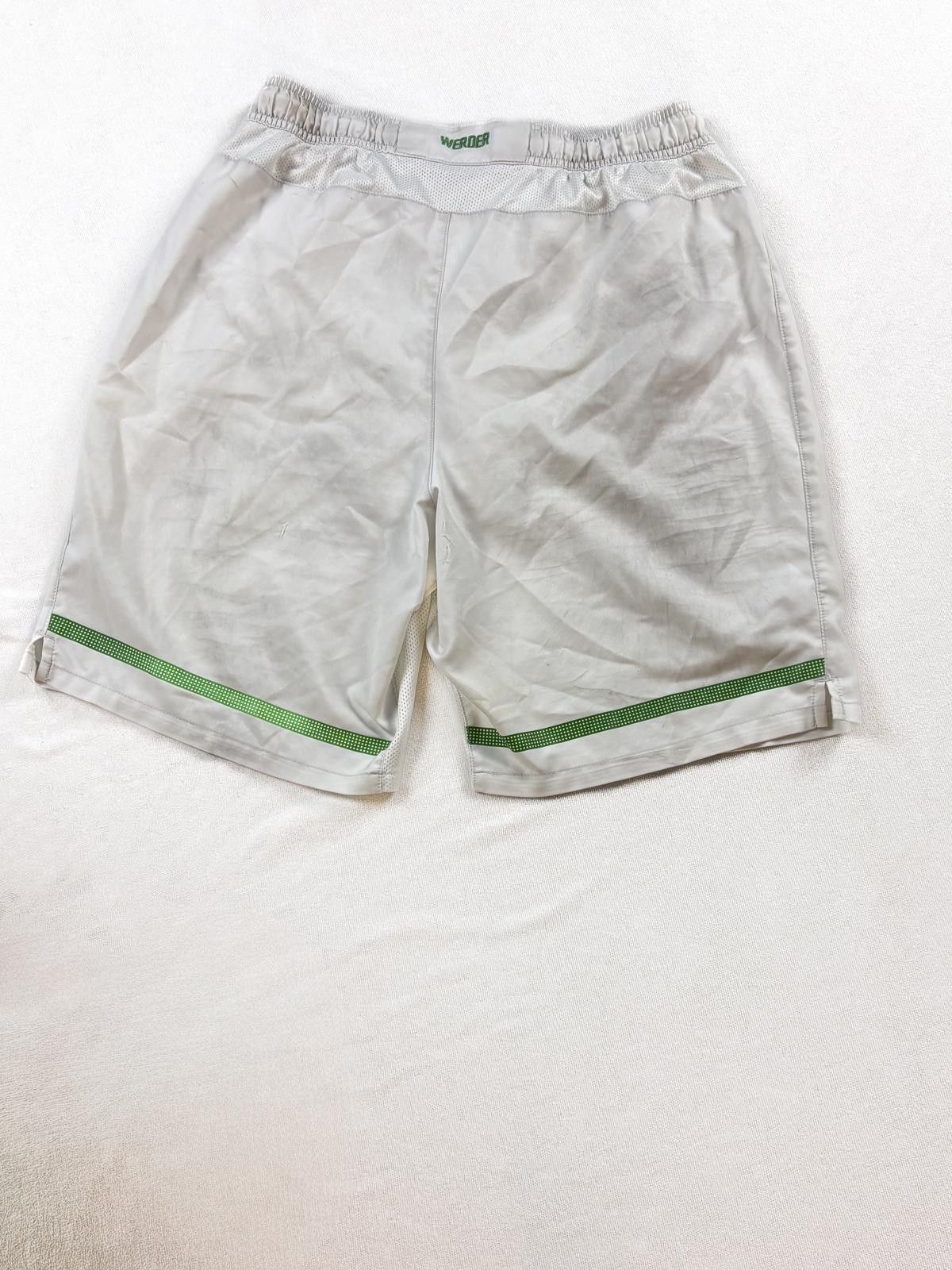 Nike Nike Dri-FIT Men's Athletic Shorts White and Green Medium Size US 32 / EU 48 - 2 Thumbnail