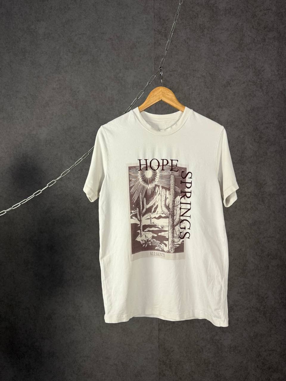 Allsaints Allsaints art designer tee Size US S / EU 44-46 / 1 - 1 Thumbnail