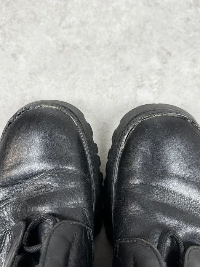 Prada FW2000 Prada Black Vibram Leather Boots Size US 10.5 / EU 43-44 - 4 Thumbnail