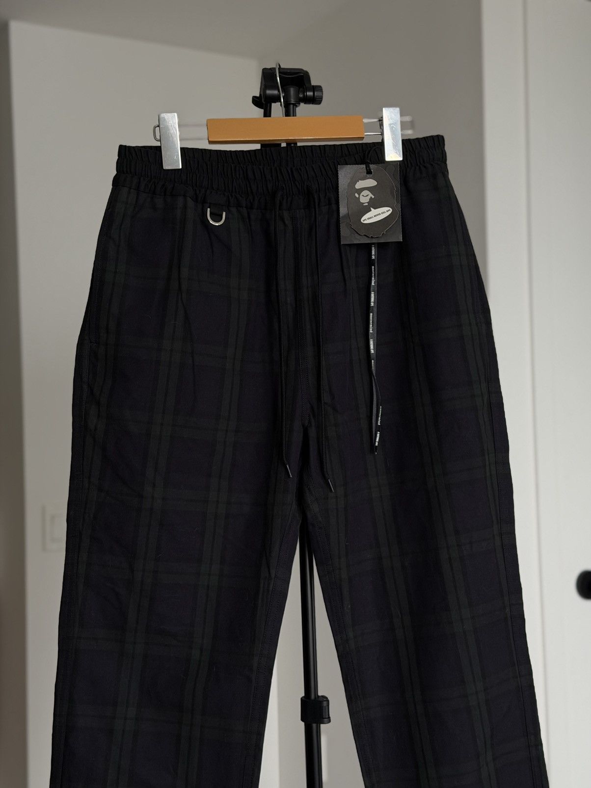 Bape × Mastermind Japan BAPE x Mastermind Japan FW22 Check Plaid Pants Made in Japan Size US 31 - 3 Thumbnail