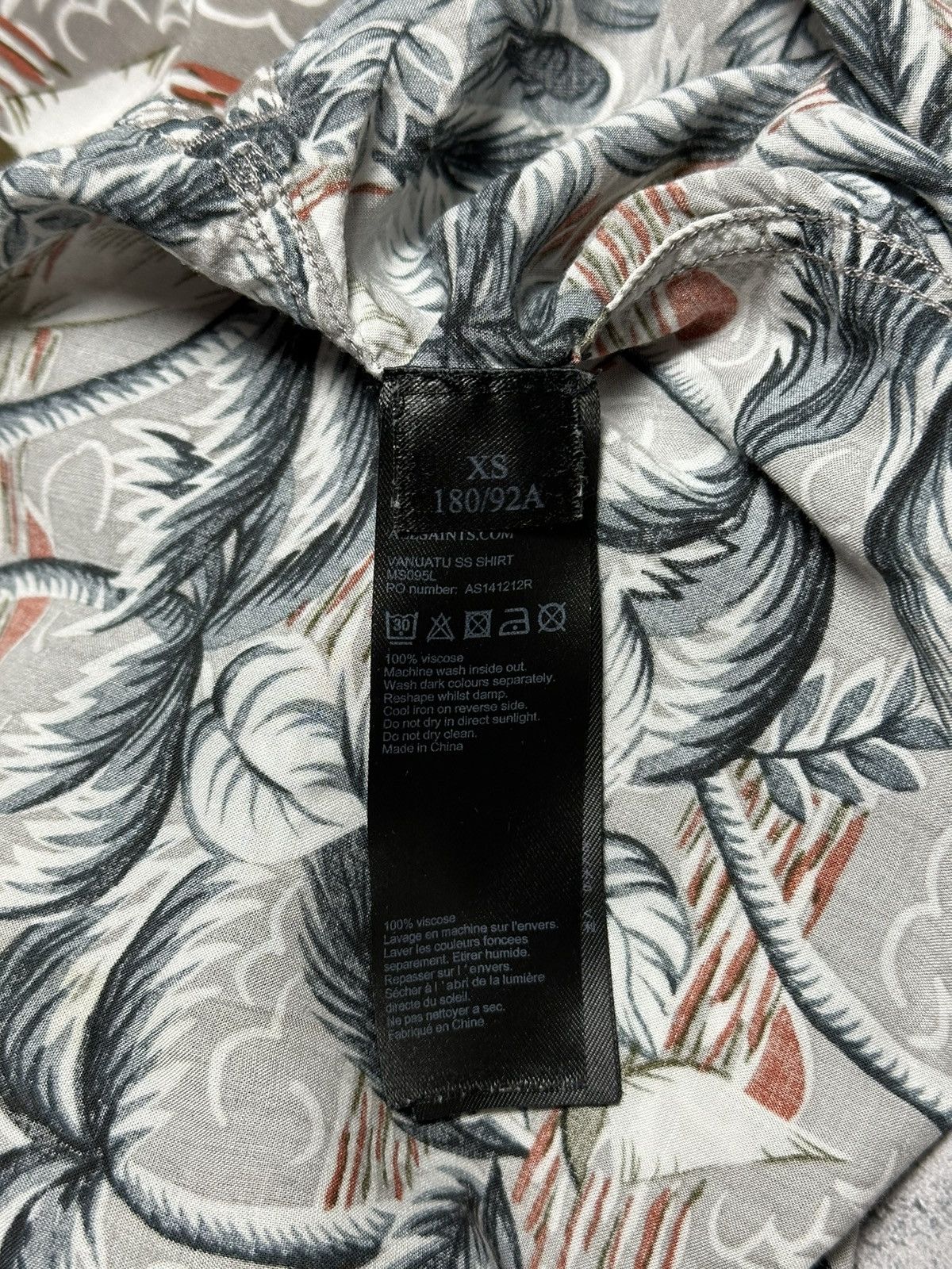 Allsaints Allsaints Vanuatu Hawaiian Print Shirt Size US XS / EU 42 / 0 - 9 Thumbnail