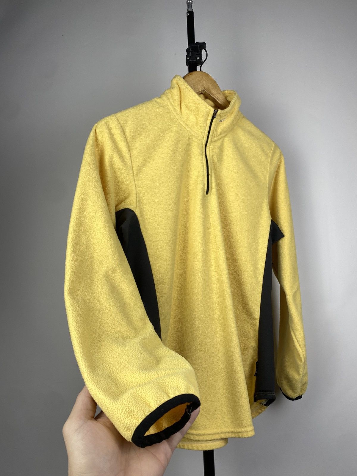 Nike × Vintage Vintage 90s ninja Nike Air ACG TN fleece sweatshirt Size M / US 6-8 / IT 42-44 - 2 Thumbnail