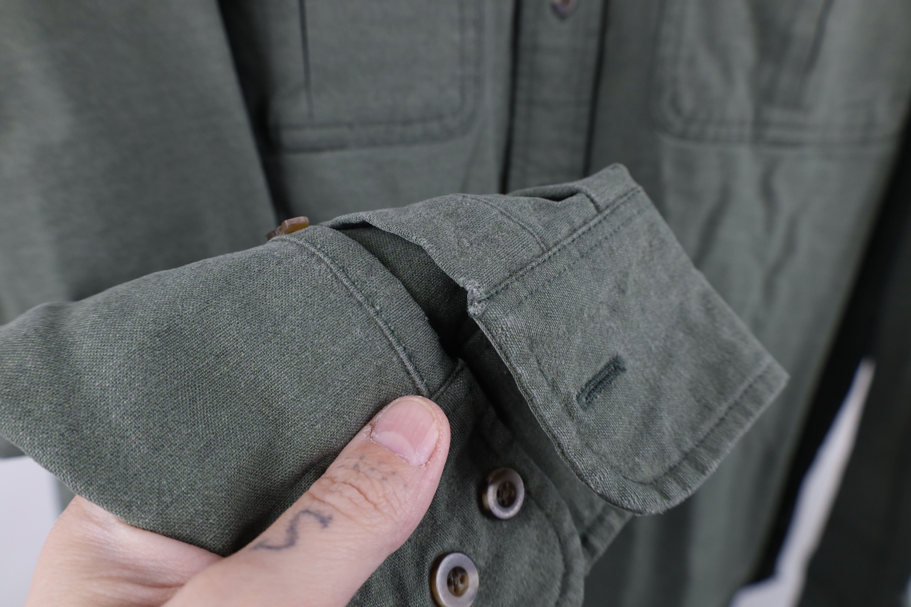 Cabelas Vintage 90s Cabelas Cloth Collared Button Shirt Green Size US XL / EU 56 / 4 - 7 Thumbnail