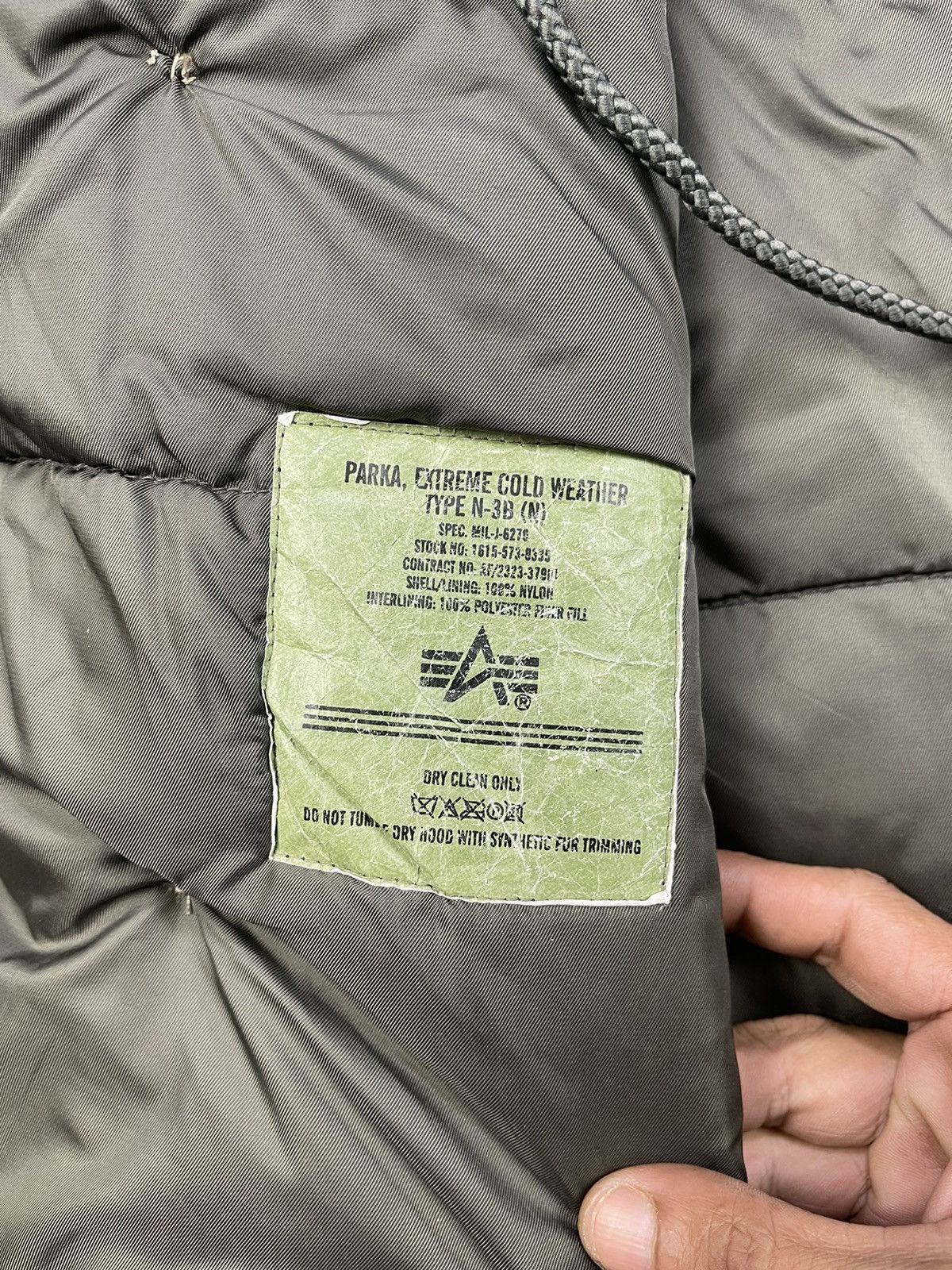 Alpha Industries Alpha Industries Type N-3B (N) Snorkel Hoodie Parka Size US M / EU 48-50 / 2 - 18 Thumbnail