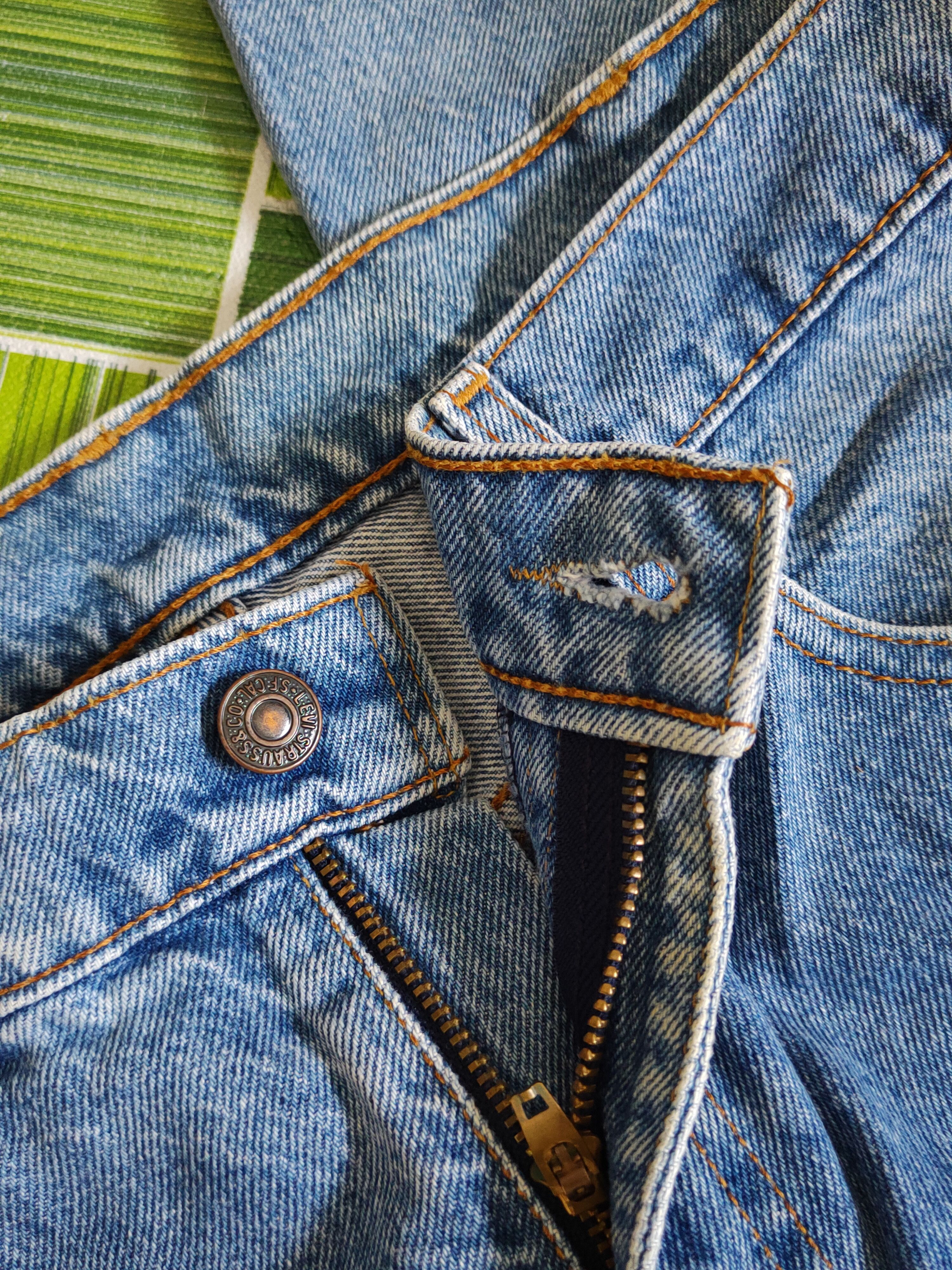 Levi's × Vintage Levi's Blue Distressed vintage denim Jeans #S1834 Size US 35 - 14 Thumbnail