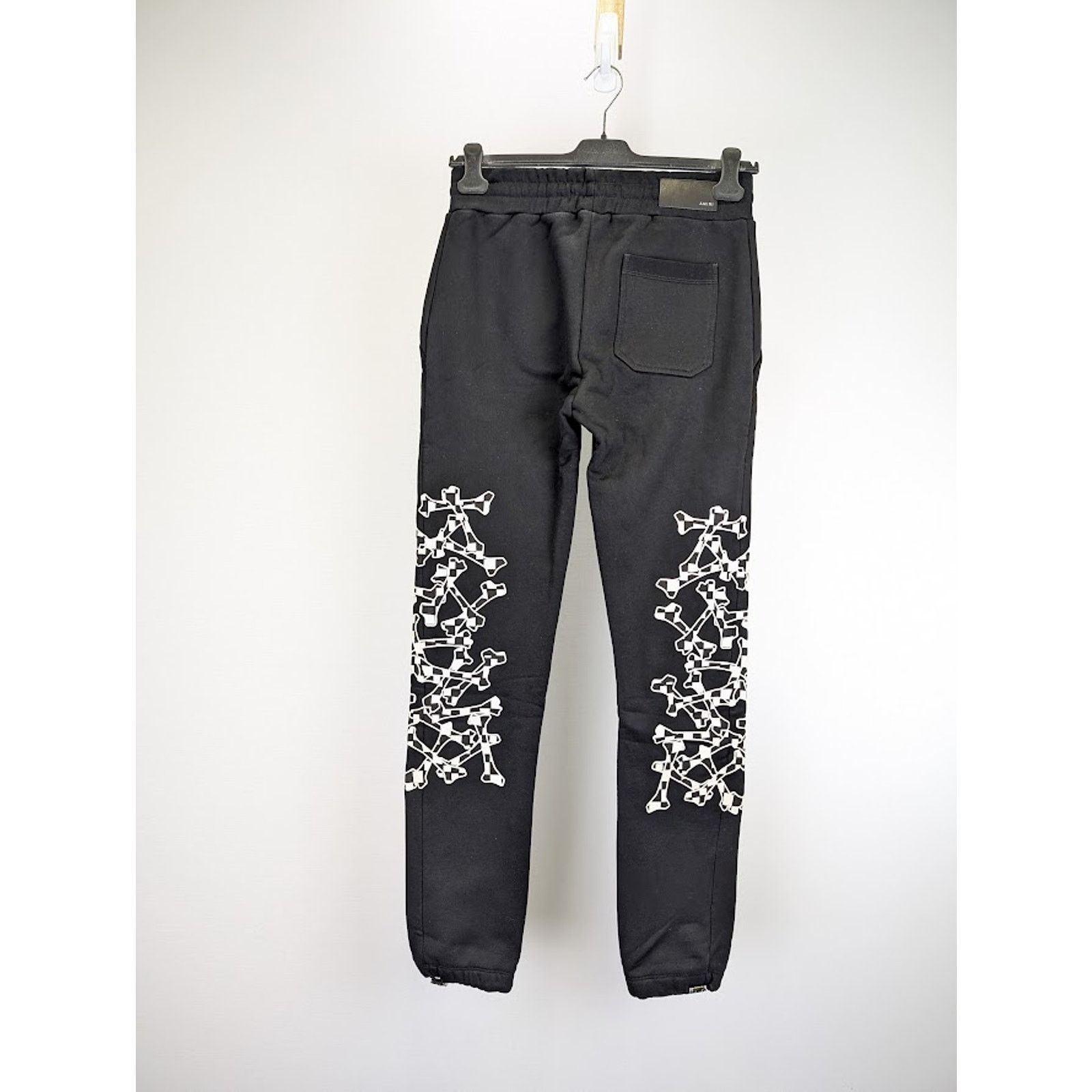 Amiri o1rshd1 Checkered Bones Sweatpants in Black Size US 36 / EU 52 - 15 Thumbnail