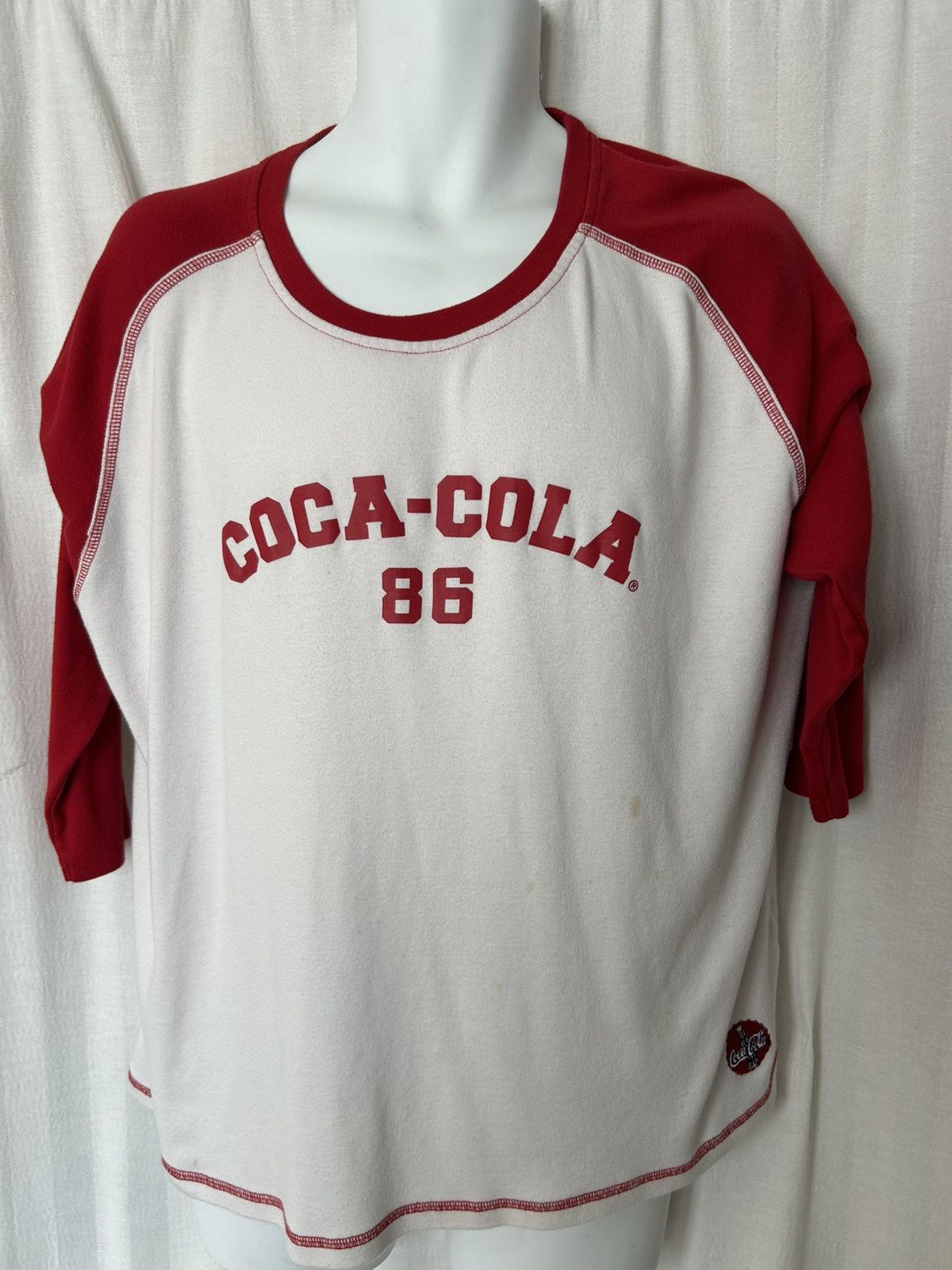 Coca Cola Tee: 2000 coca-cola vintage coke 86 jersey large Size US L / EU 52-54 / 3 - 1 Thumbnail