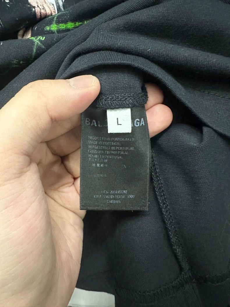 Balenciaga Balenciaga Green band short sleeve black model Size US L / EU 52-54 / 3 - 6 Thumbnail