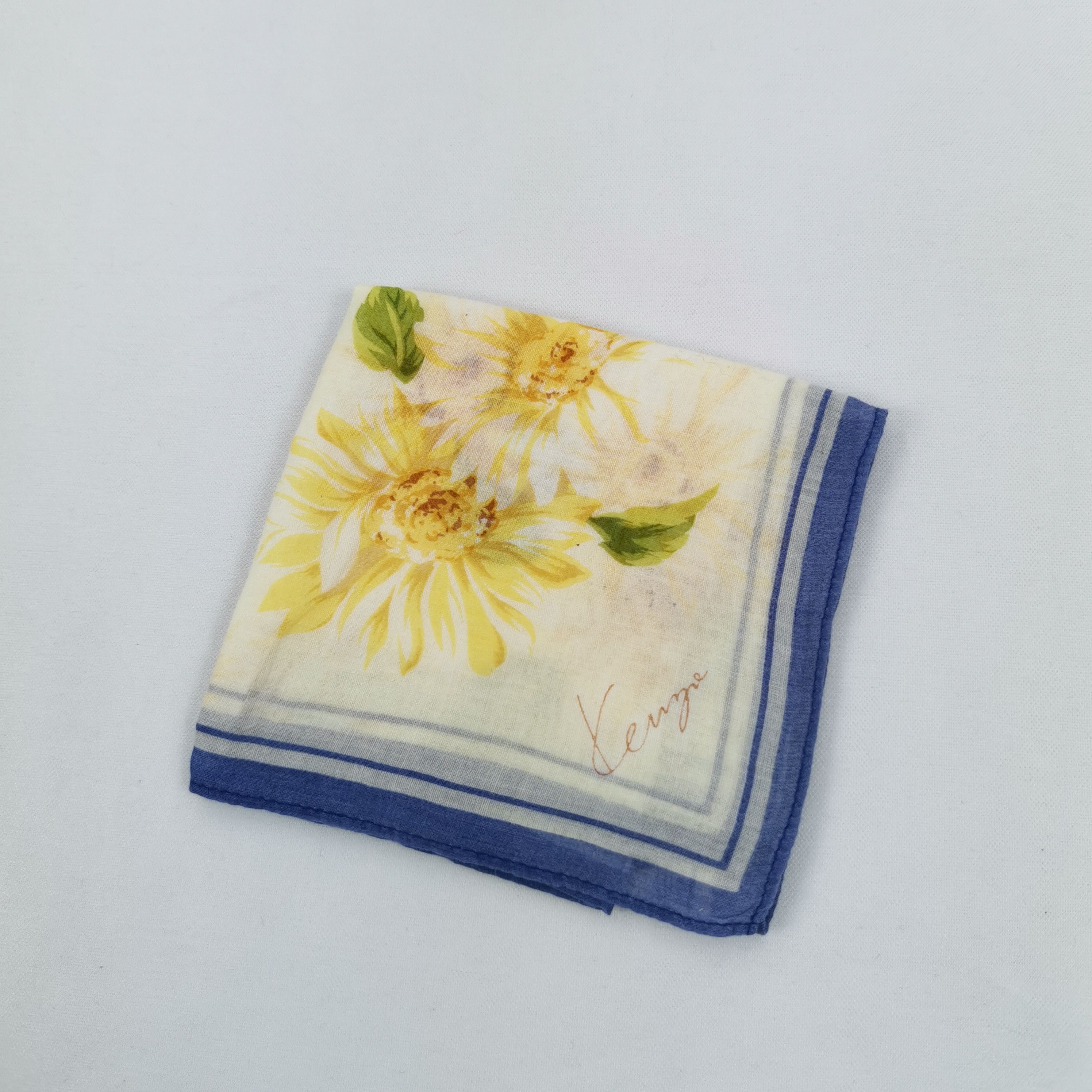 Kenzo Vintage Kenzo Handkerchief Bandana Pocket Square Size ONE SIZE - 4 Thumbnail