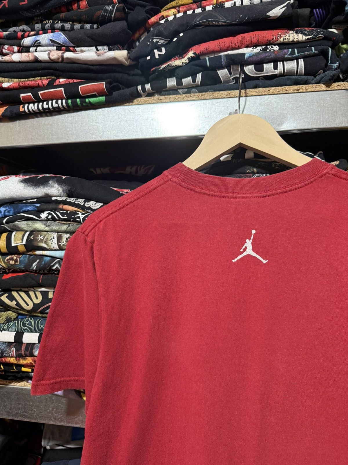 Jordan Brand Vintage 2000’s Nike Air Jordan Shoes Basketball AOP T-Shirt Size US S / EU 44-46 / 1 - 5 Thumbnail