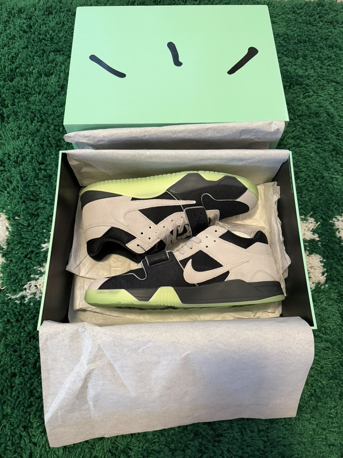 Jordan Brand × Travis Scott CJ1 T-Rexx Jumpman Jack Chase B 11 Size US 11 / EU 44 - 1 Thumbnail