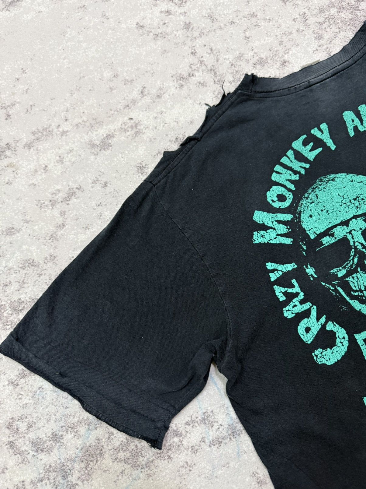Vintage VINTAGE JUN KASAI EVIL MONKEY CRAZY’S PRO WRESLTLING TSHIRT Size US L / EU 52-54 / 3 - 15 Thumbnail