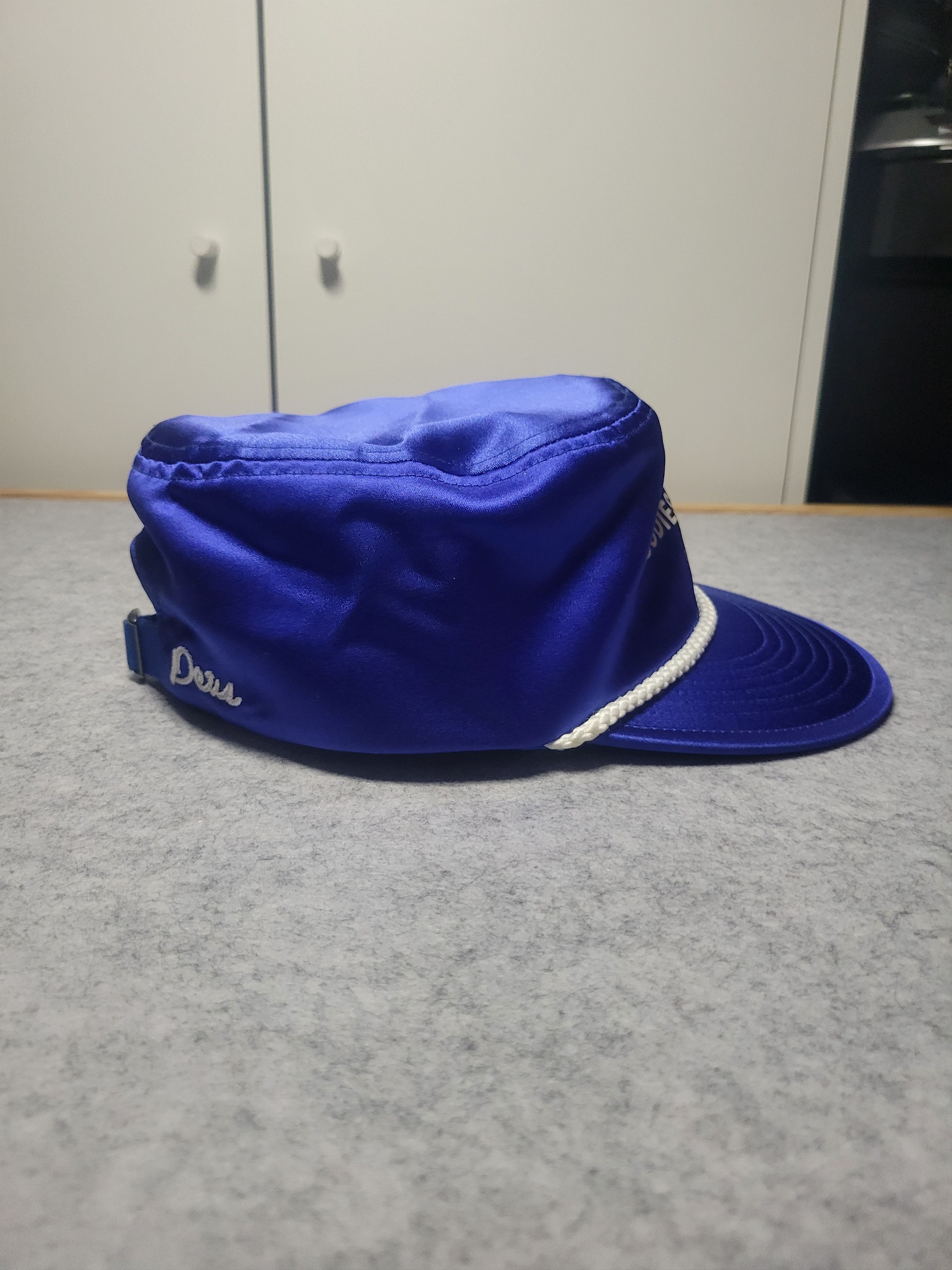 Deus Ex Machina Deus Ex Machina Blue Pillbox Specter Cap Adjustable Size ONE SIZE - 2 Thumbnail