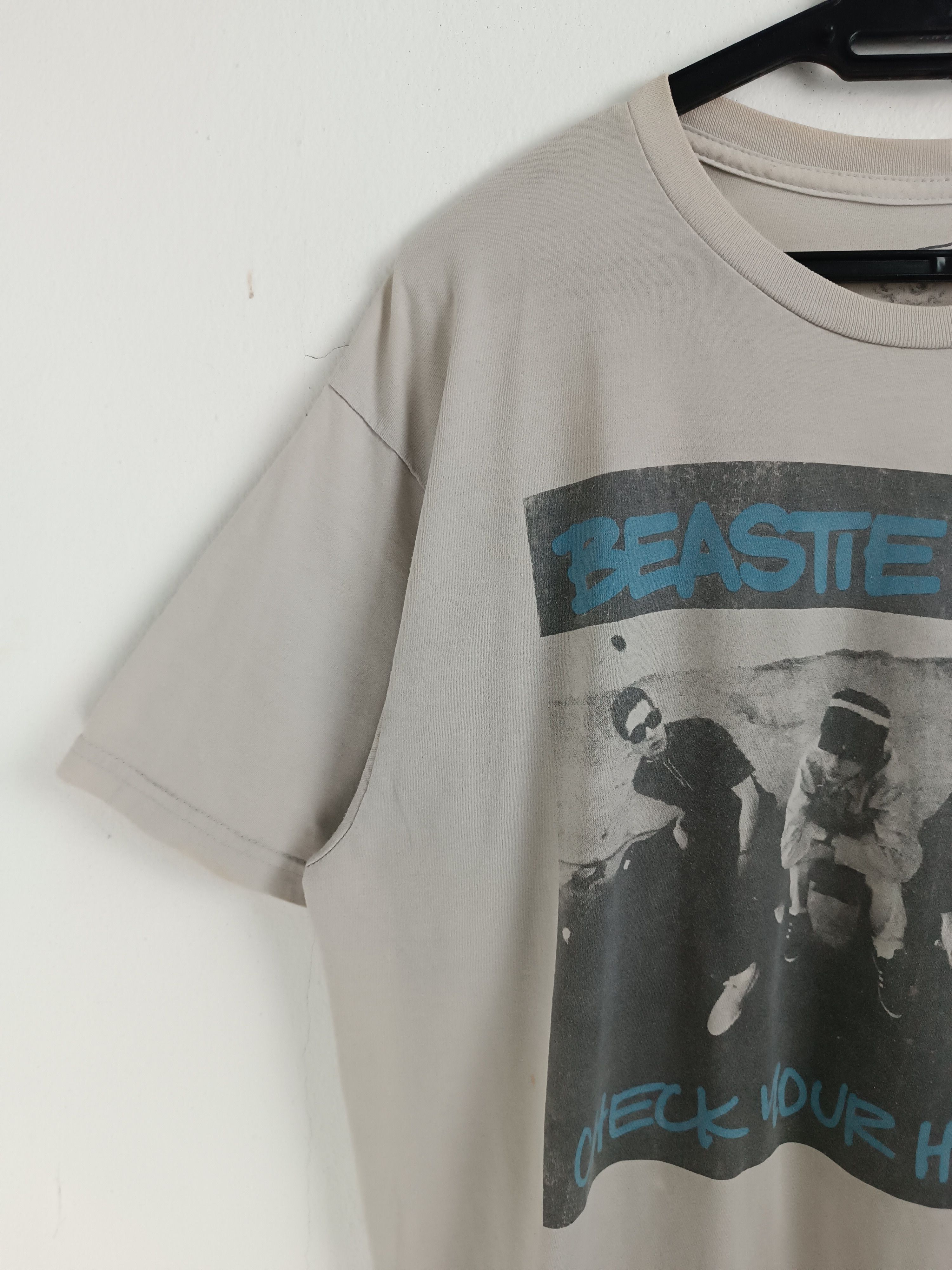 Band Tees VINTAGE 2010 BEASTIE BOYS CHECK YOUR HEAD TEE Size US L / EU 52-54 / 3 - 5 Thumbnail