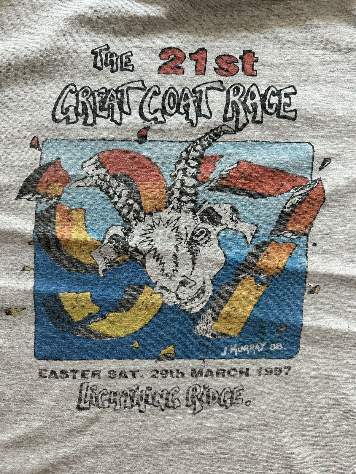 Band Tees Vintage 1997 “The 21st Great Coast Race” Tee / Distressed Size US XL / EU 56 / 4 - 2 Thumbnail