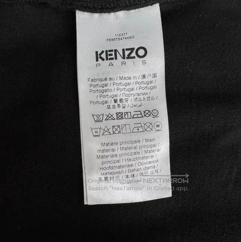 Kenzo KENZO Black Cotton T-Shirt for Women . Size M / US 6-8 / IT 42-44 - 4 Thumbnail