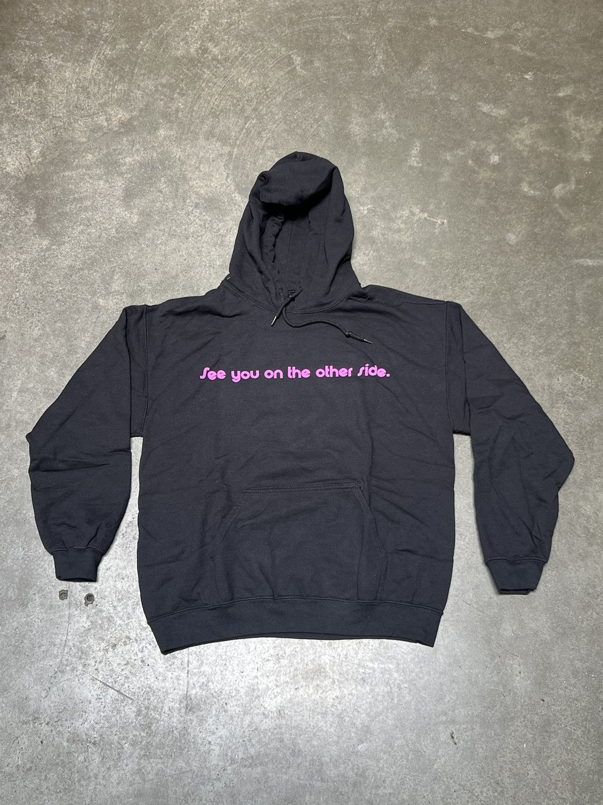 image of Travis Scott Utopia “Other Side” Hoodie in Black, Men's (Size Small)