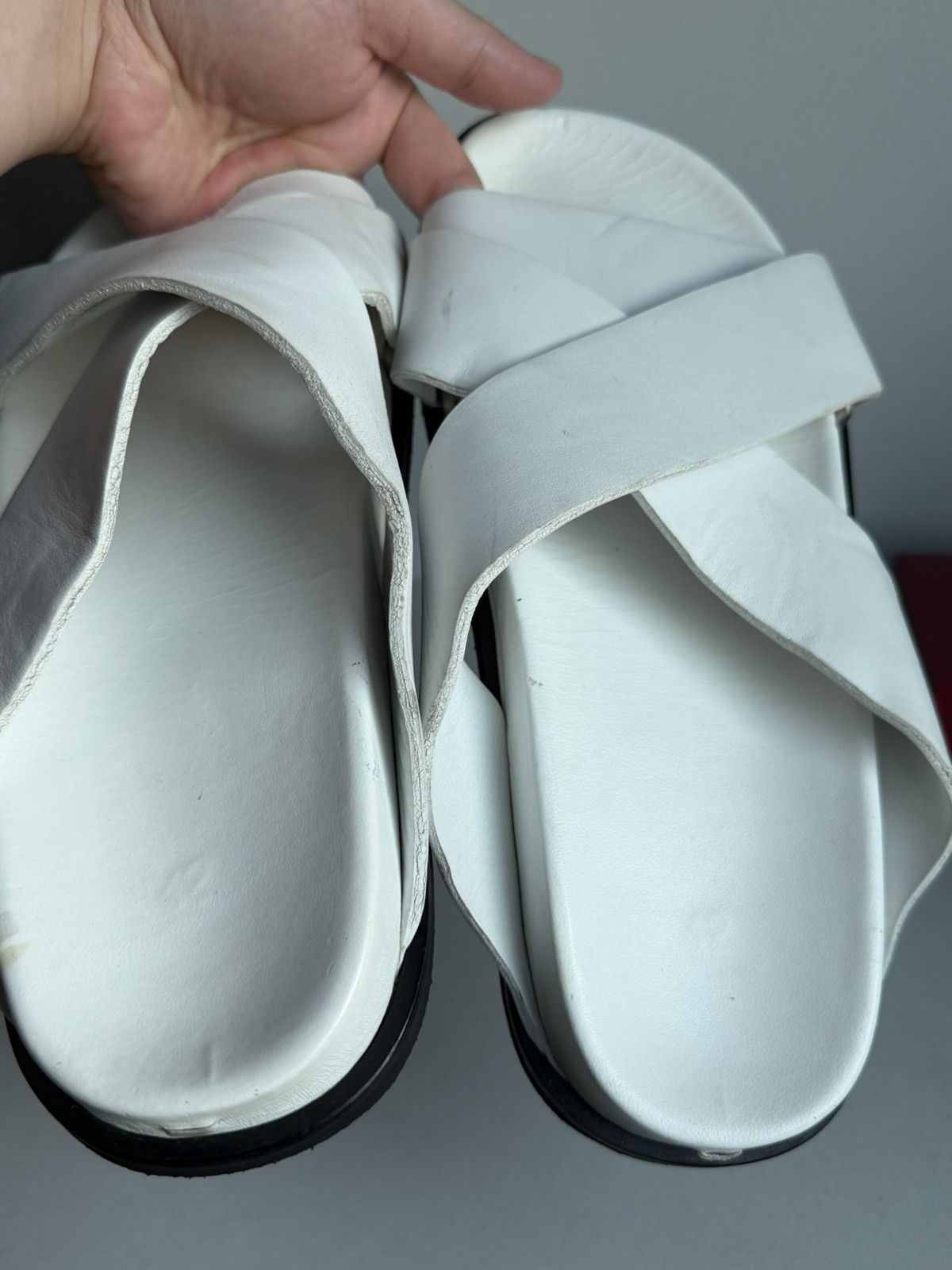 Maison Margiela Maison Margiela Paris Leather Sandals Size US 9.5 / EU 42-43 - 7 Thumbnail