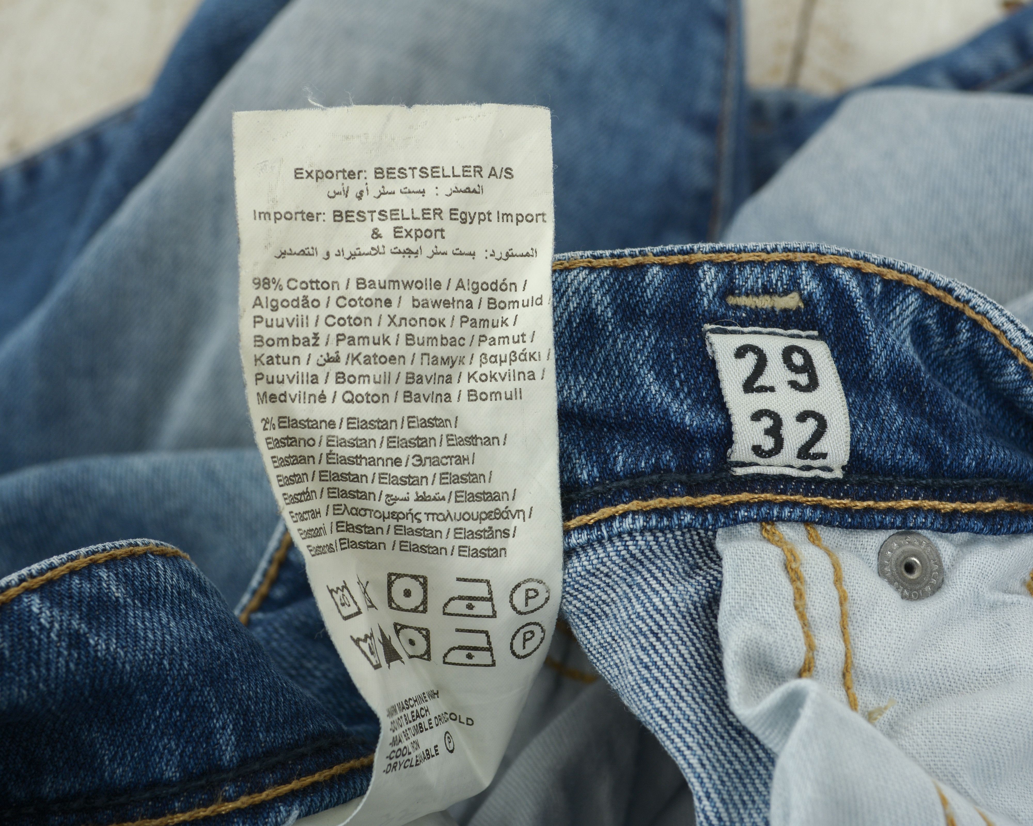 Jack & Jones Glenn W29 L32 Slim Tapered Jeans Denim Pants Trousers Riped Size US 29 - 6 Thumbnail