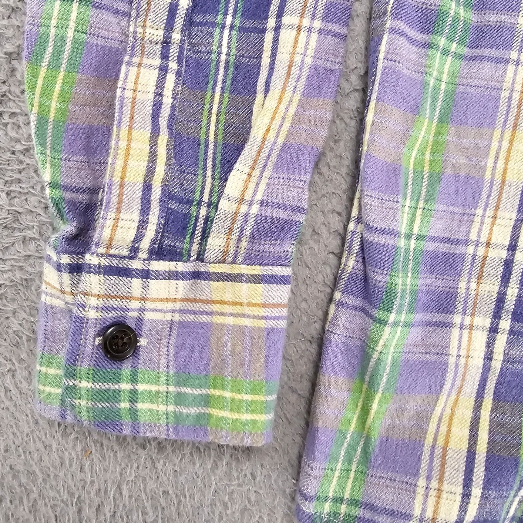 Uniqlo Uniqlo Shirt Mens Medium Purple Plaid Slim Flannel Button Up Long Sleeve Casual Size US M / EU 48-50 / 2 - 4 Thumbnail