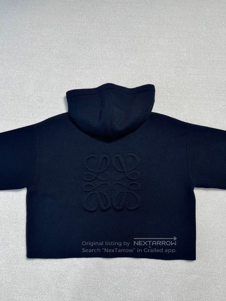Loewe Loewe Solid color hooded zipless casual hoodie Size S / US 4 / IT 40 - 2 Thumbnail
