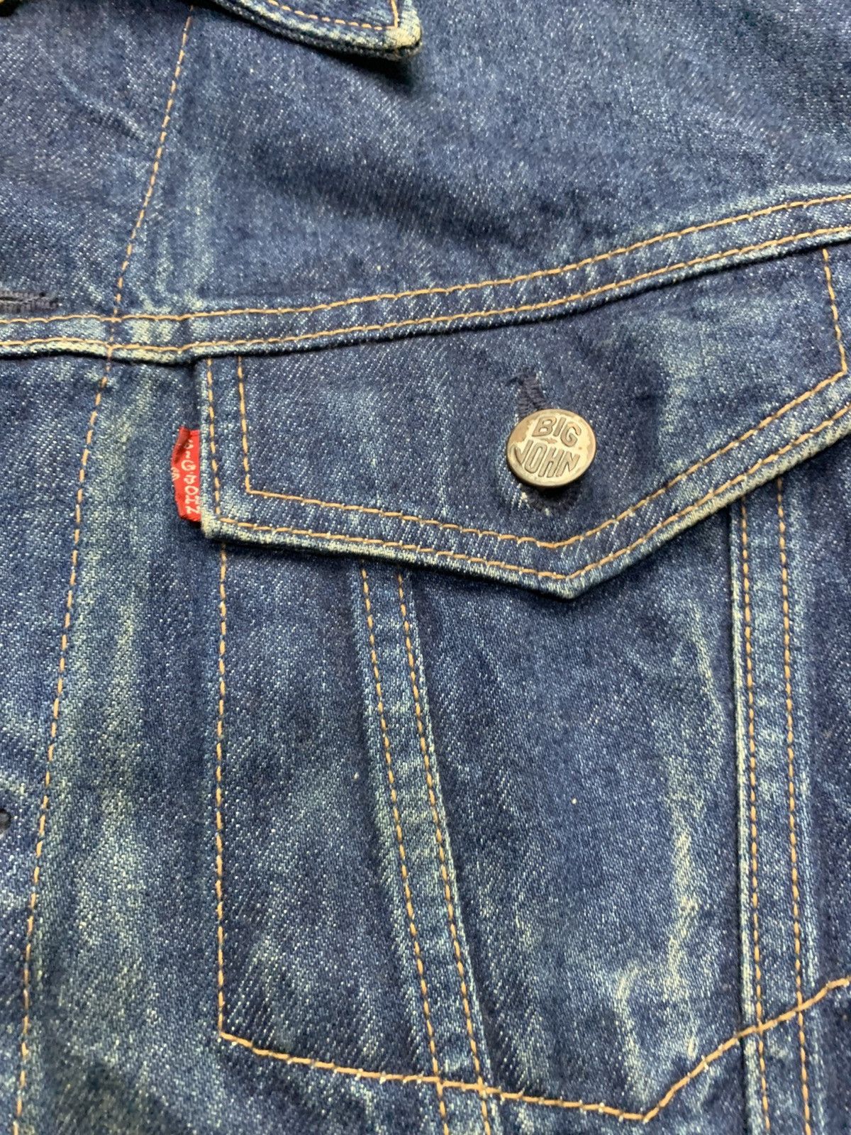 Big John 🐍SOLD🐍 Vintage Big John Japan - Denim Jacket Size US M / EU 48-50 / 2 - 7 Thumbnail
