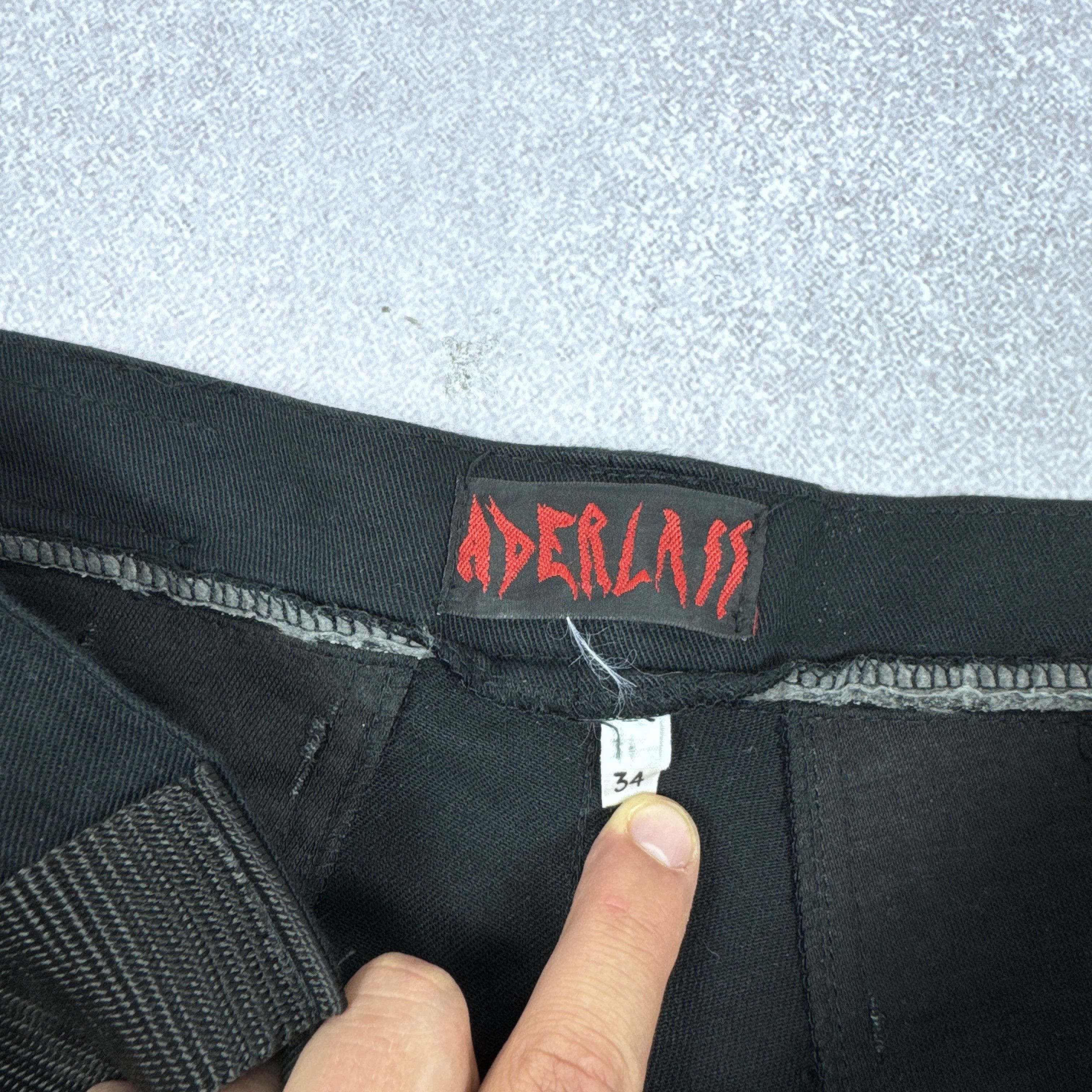 Japanese Brand Aderlass Parachute Bondage Black Pants Cyber Punk Size 34 Size US 34 / EU 50 - 6 Thumbnail