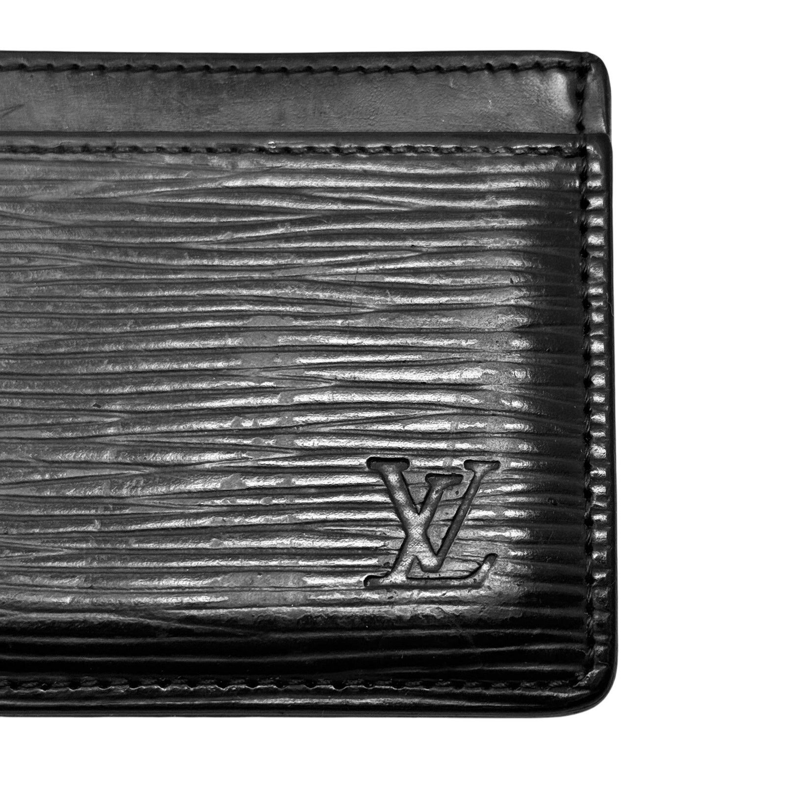 Louis Vuitton Louis Vuitton Black Cardholder Wallet Size ONE SIZE - 2 Thumbnail