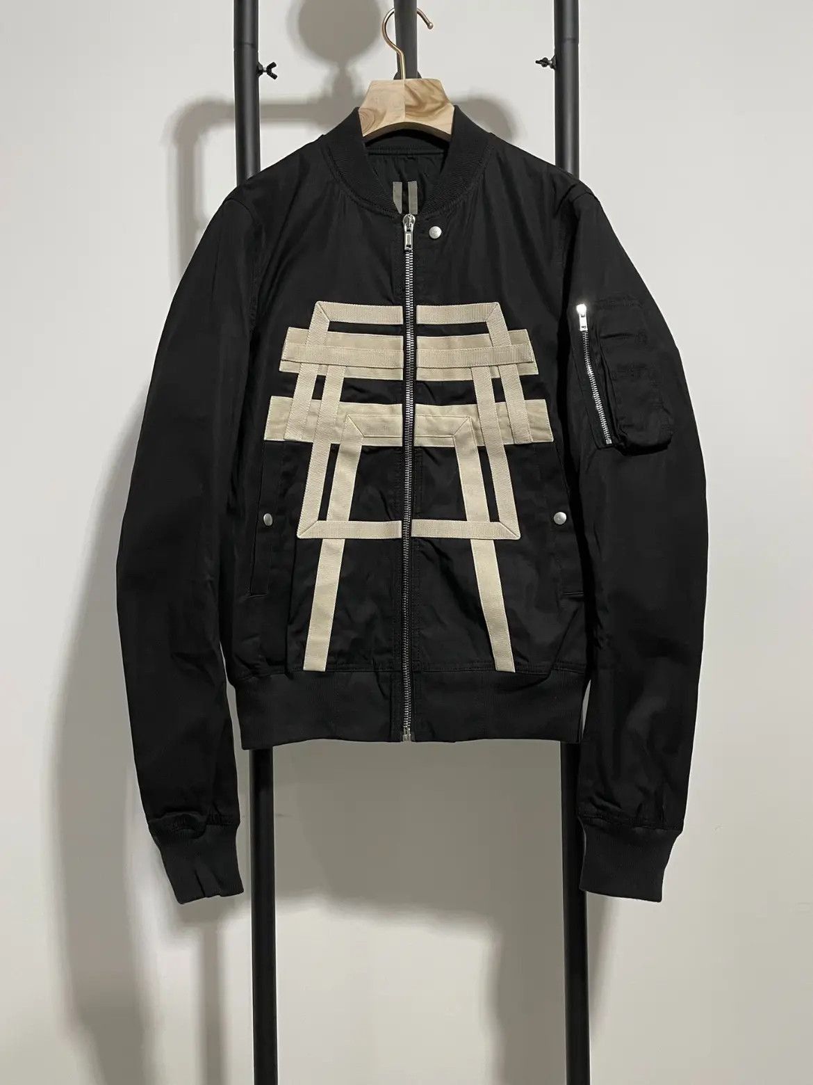 Rick Owens Rick Owens Stripes Bomber-2507 Size US L / EU 52-54 / 3 - 1 Thumbnail