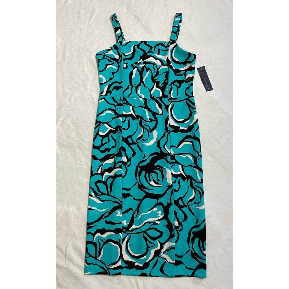 Other NWT New $129 Rachel Roy Hepburn Sleeveless Midi Blue Dress Size XXL / US 16-18 / IT 52-54 - 5 Thumbnail