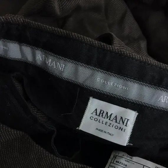 Armani Collezioni Vtg GIORGIO ARMANI COLLEZIONI Made In Italy Casual Pant Size US 30 / EU 46 - 6 Thumbnail