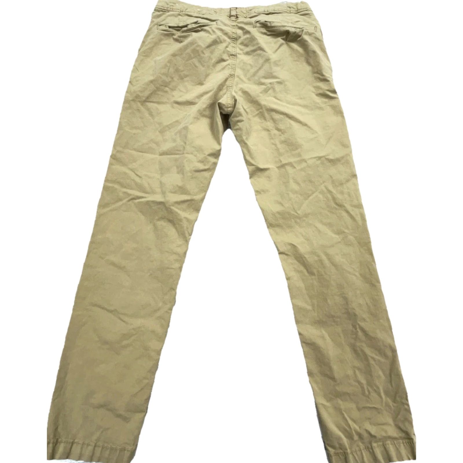 American Eagle Outfitters American Eagle Pants Men Slim Fit Chino 5-Pocket Beige Cotton Casual 28x30 Slant Logo Vintage? No. Size US 28 / EU 44 - 2 Thumbnail