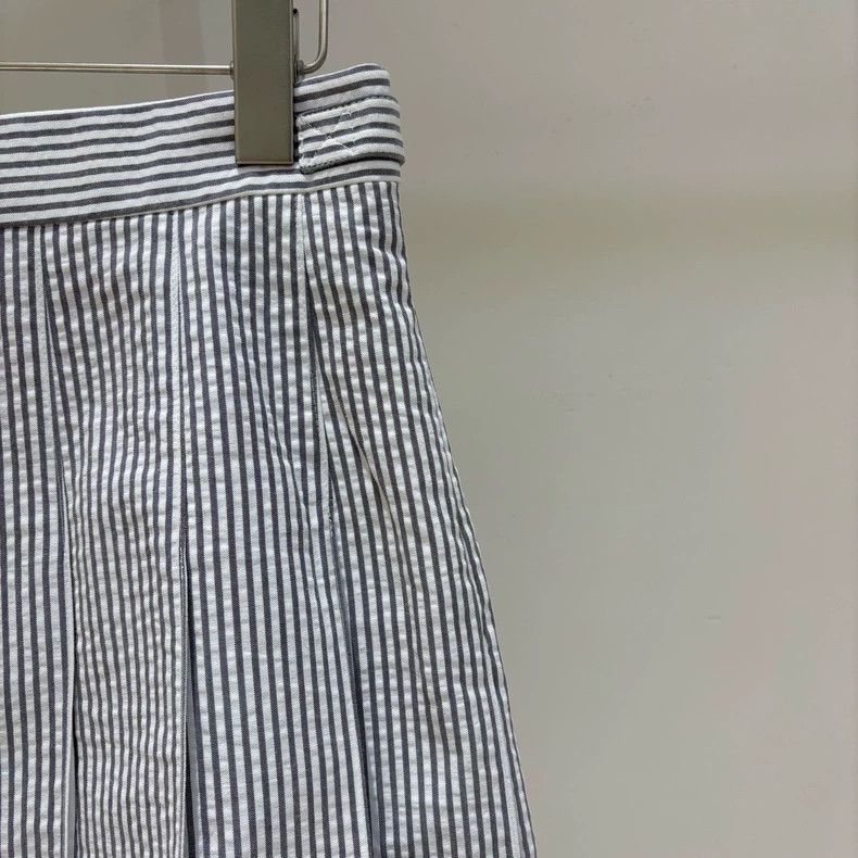 Thom Browne Thom Browne Grey pleated skirt Size 25" / US 0 / IT 36 - 4 Thumbnail