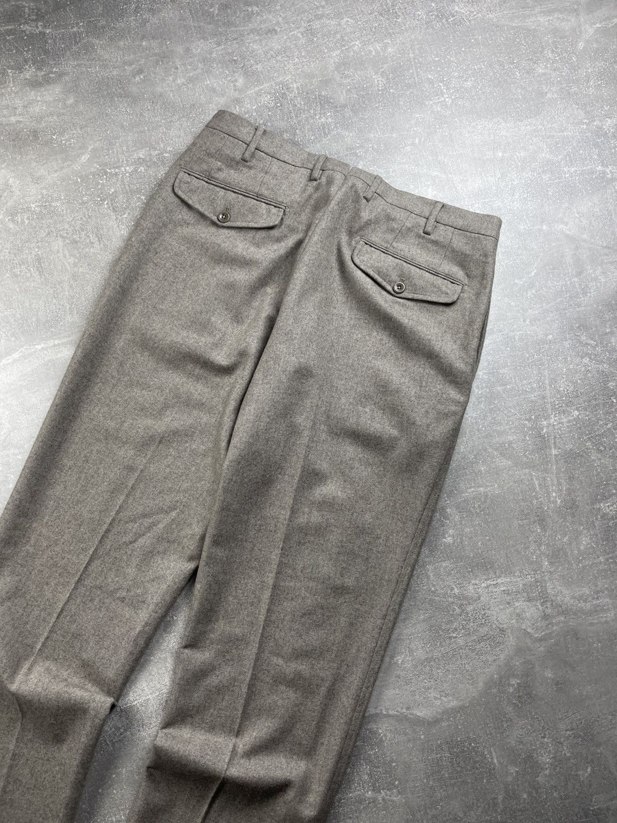 Incotex Incotex NEW Super 100s Tapered Fit Wool Luxury Chino Pants Size US 36 / EU 52 - 4 Thumbnail