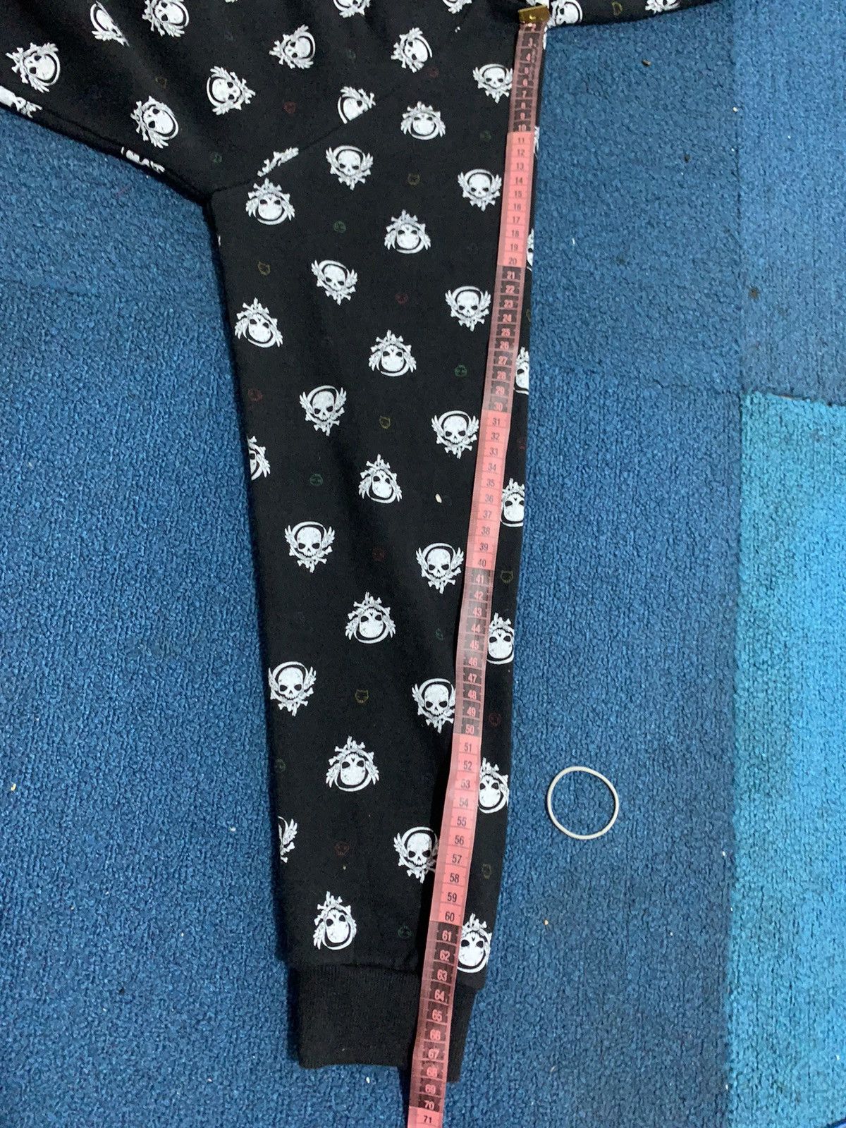 Japanese Brand Vintage Y2K PUNK HOODIES SKULL PRINT Size US M / EU 48-50 / 2 - 6 Thumbnail