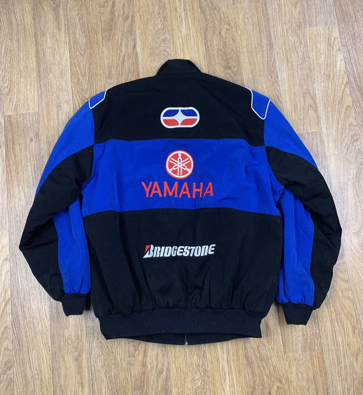 Vintage Yamaha Vintage Racing Bomber Jacket Embroidered Logo Size US M / EU 48-50 / 2 - 1 Thumbnail