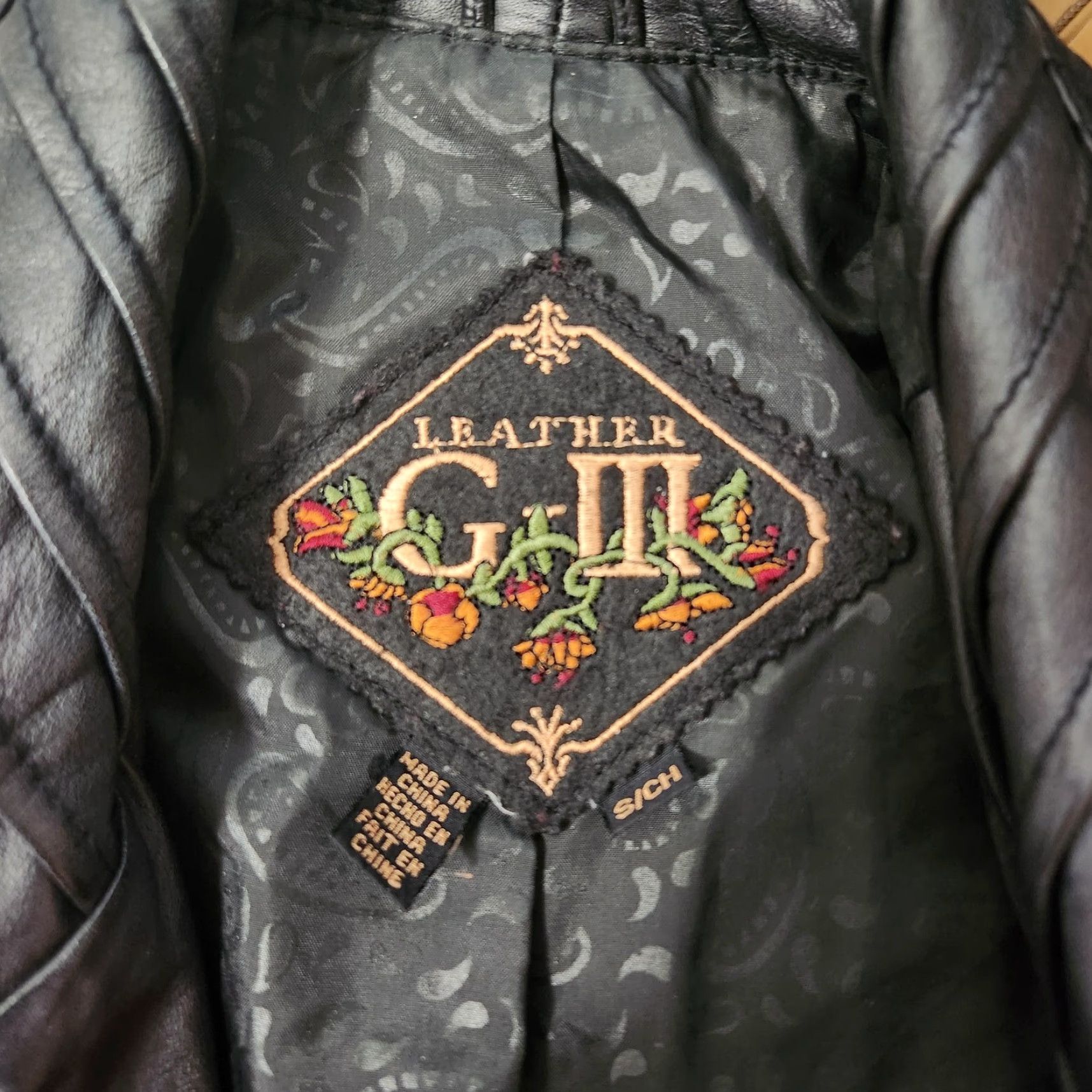 G-III G-III Womens Vintage Black Leather Long Length Single Breasted Coat-Size S Size S / US 4 / IT 40 - 4 Thumbnail
