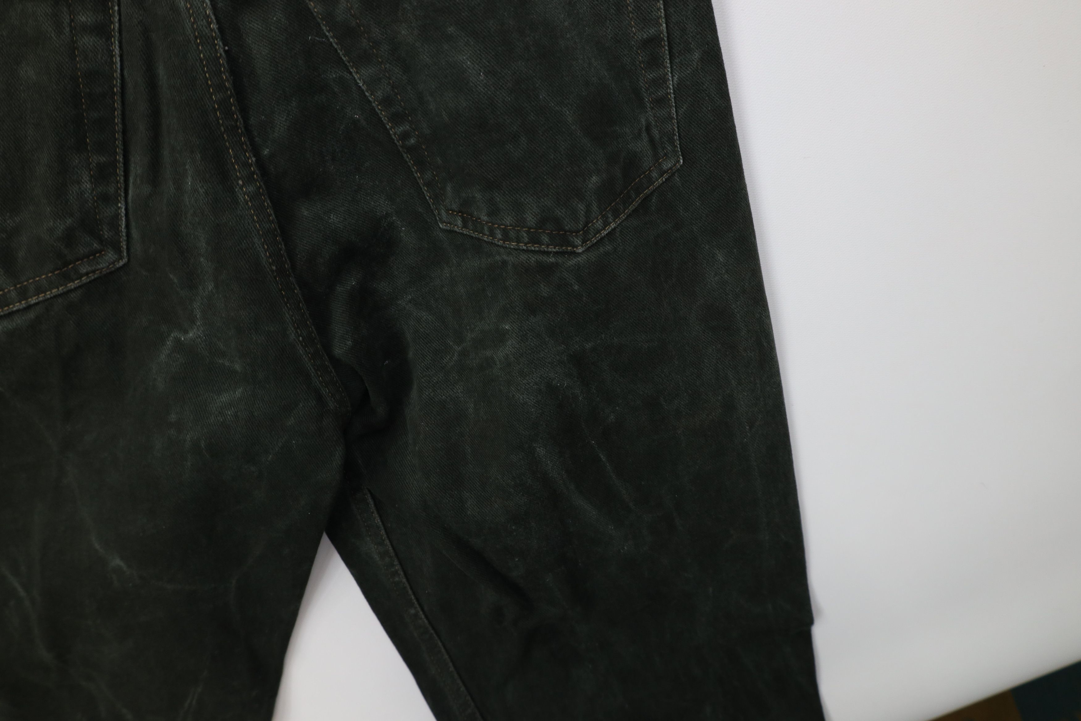 Gap Vintage 90s Gap Baggy Loose Fit Denim Jeans Green Cotton Size US 30 / EU 46 - 13 Thumbnail