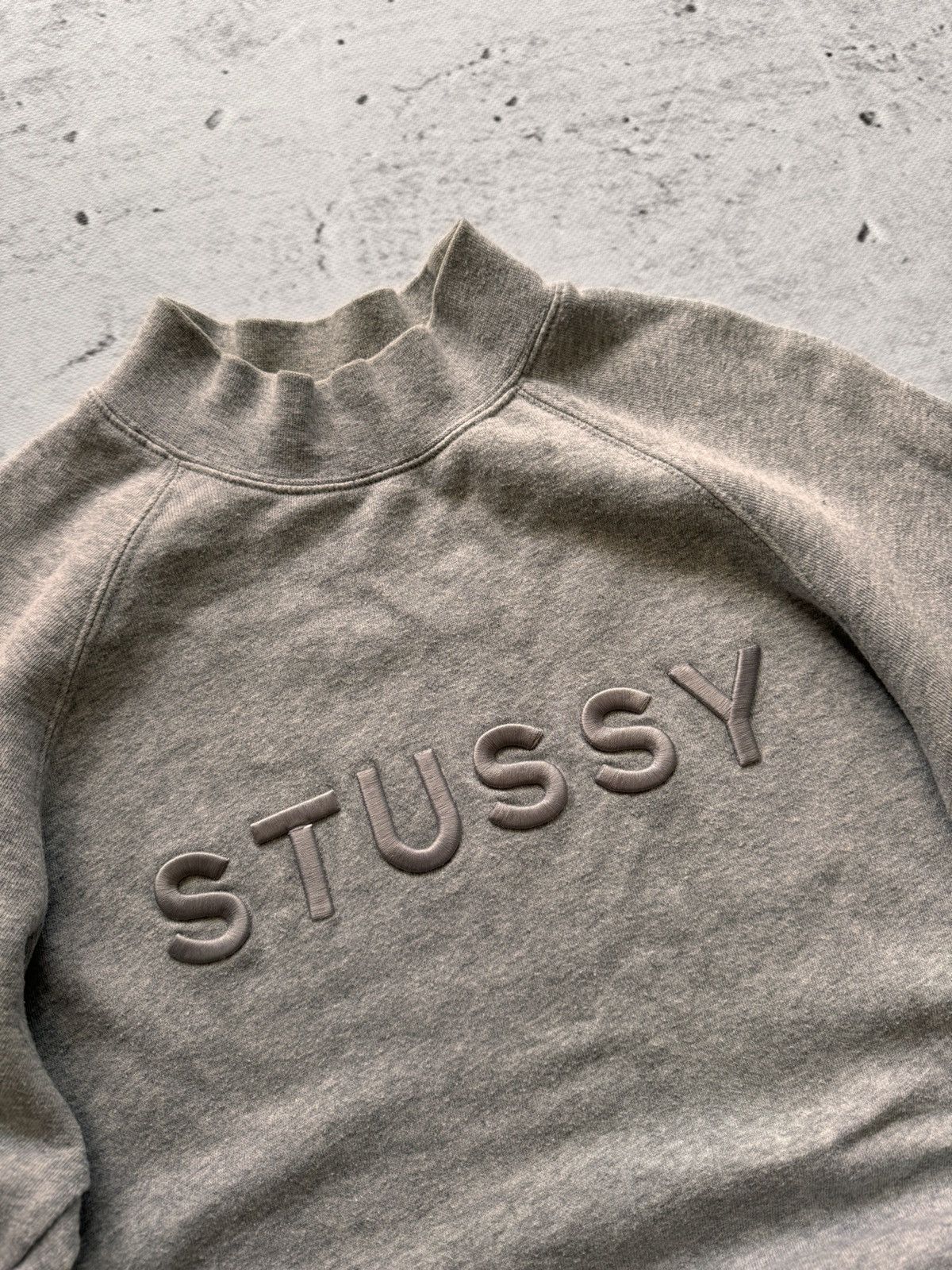 Stussy × Vintage STUSSY CENTER LOGO VINTAGE SWEATSHIRT Size US S / EU 44-46 / 1 - 4 Thumbnail
