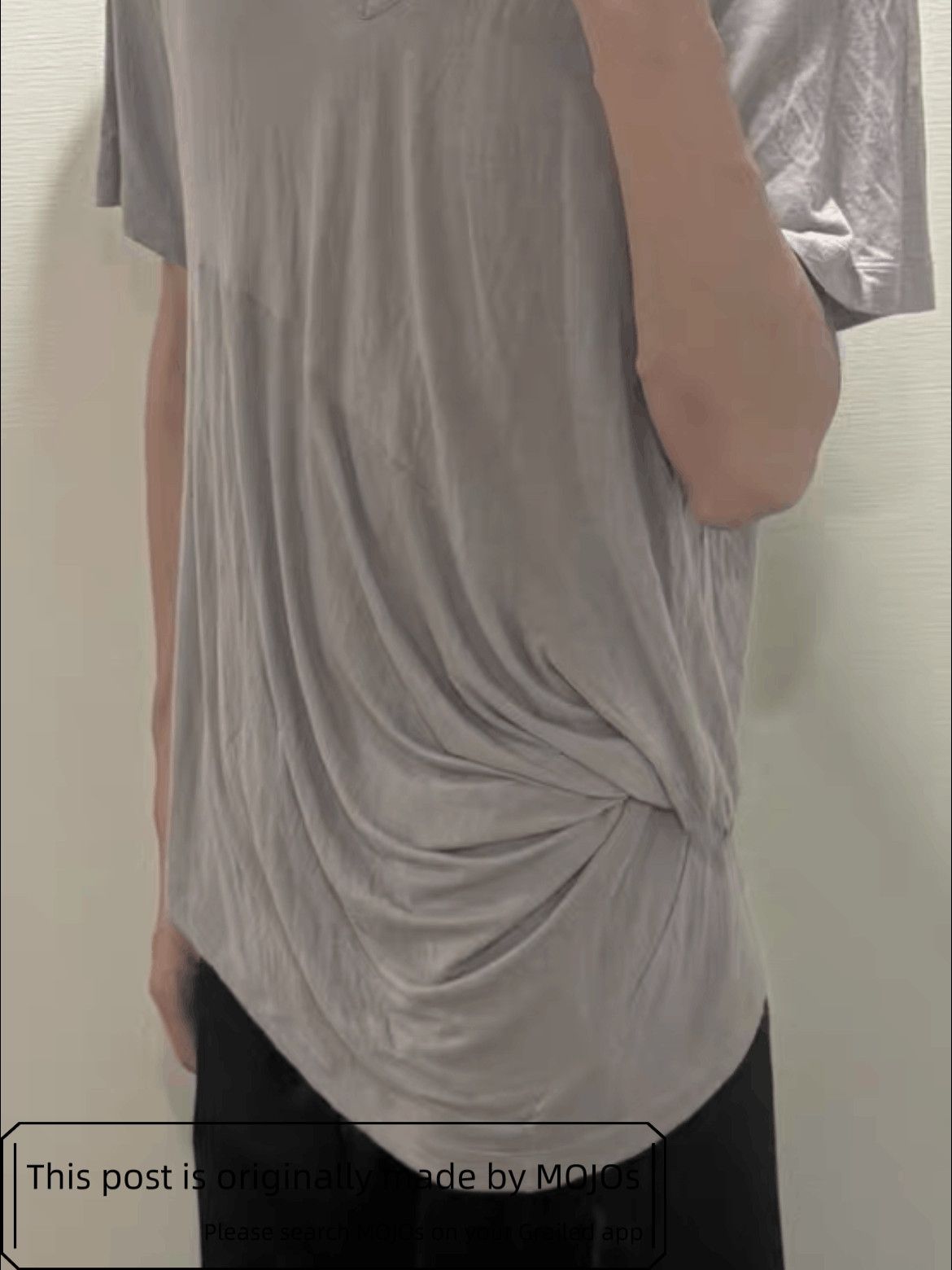 Maison Margiela Maison Margiela Unevenness V-neck Tee Size US XL / EU 56 / 4 - 5 Thumbnail