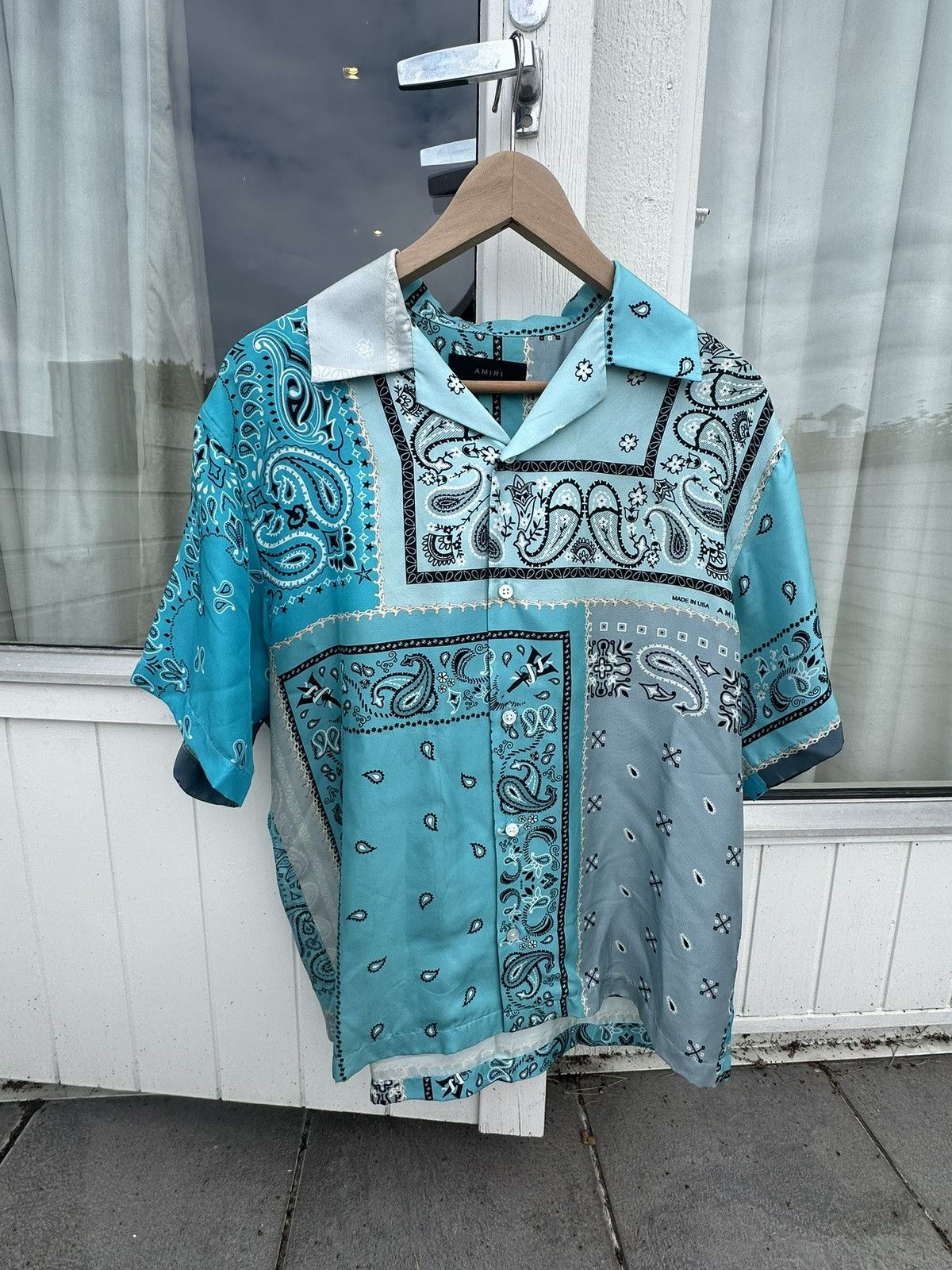 Amiri Bandana silk shirt Size US L / EU 52-54 / 3 - 3 Thumbnail